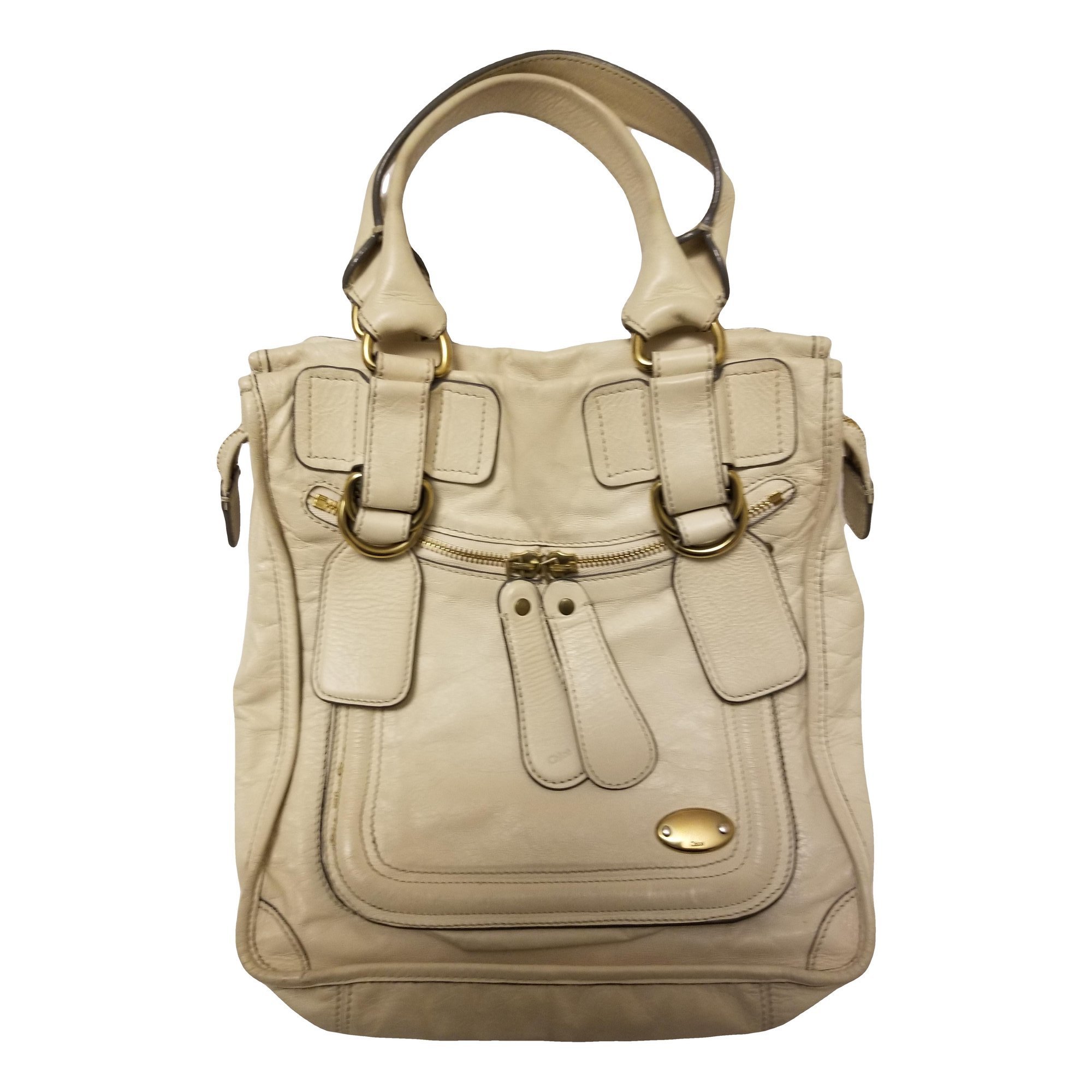 Bay leather handbag