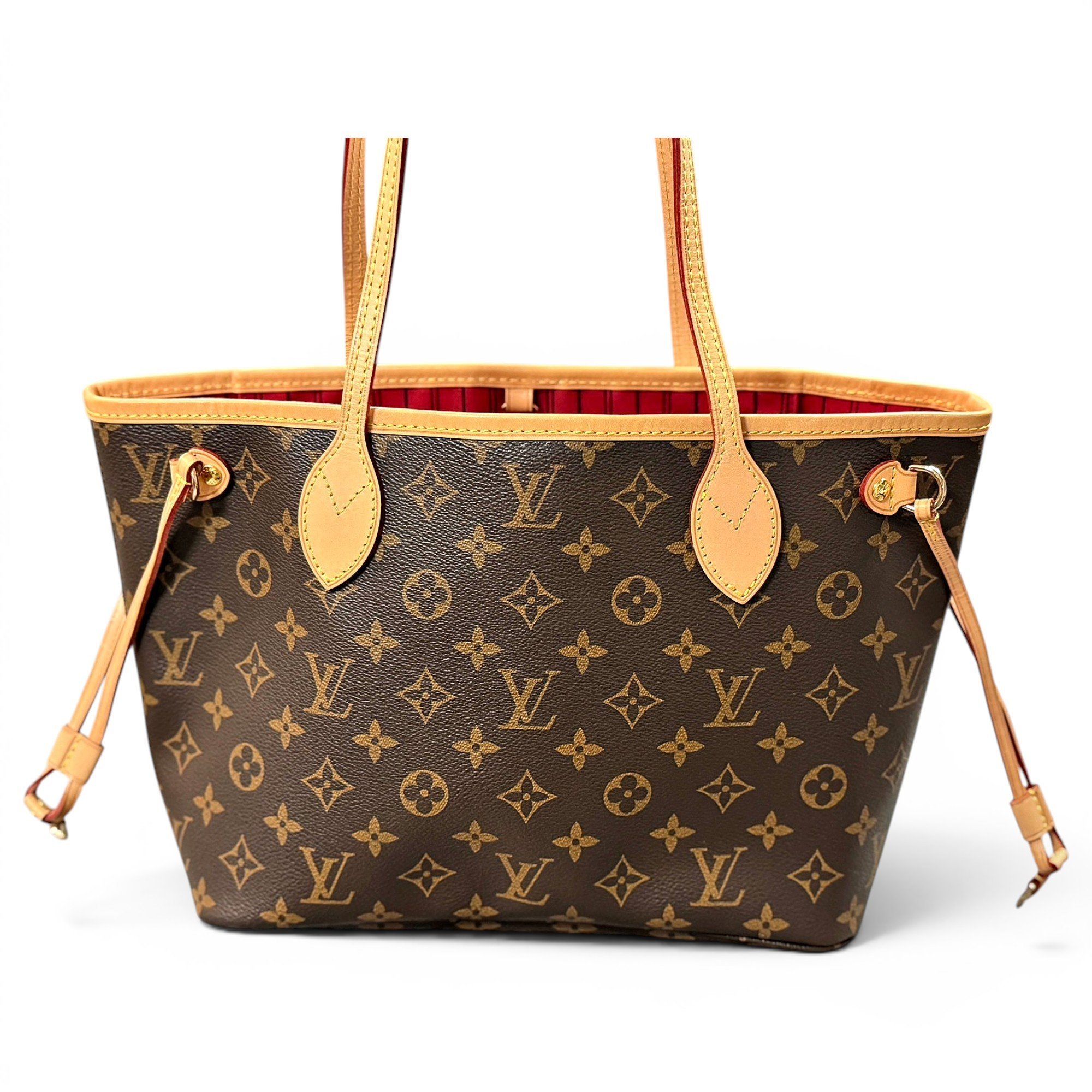 Neverfull leather tote