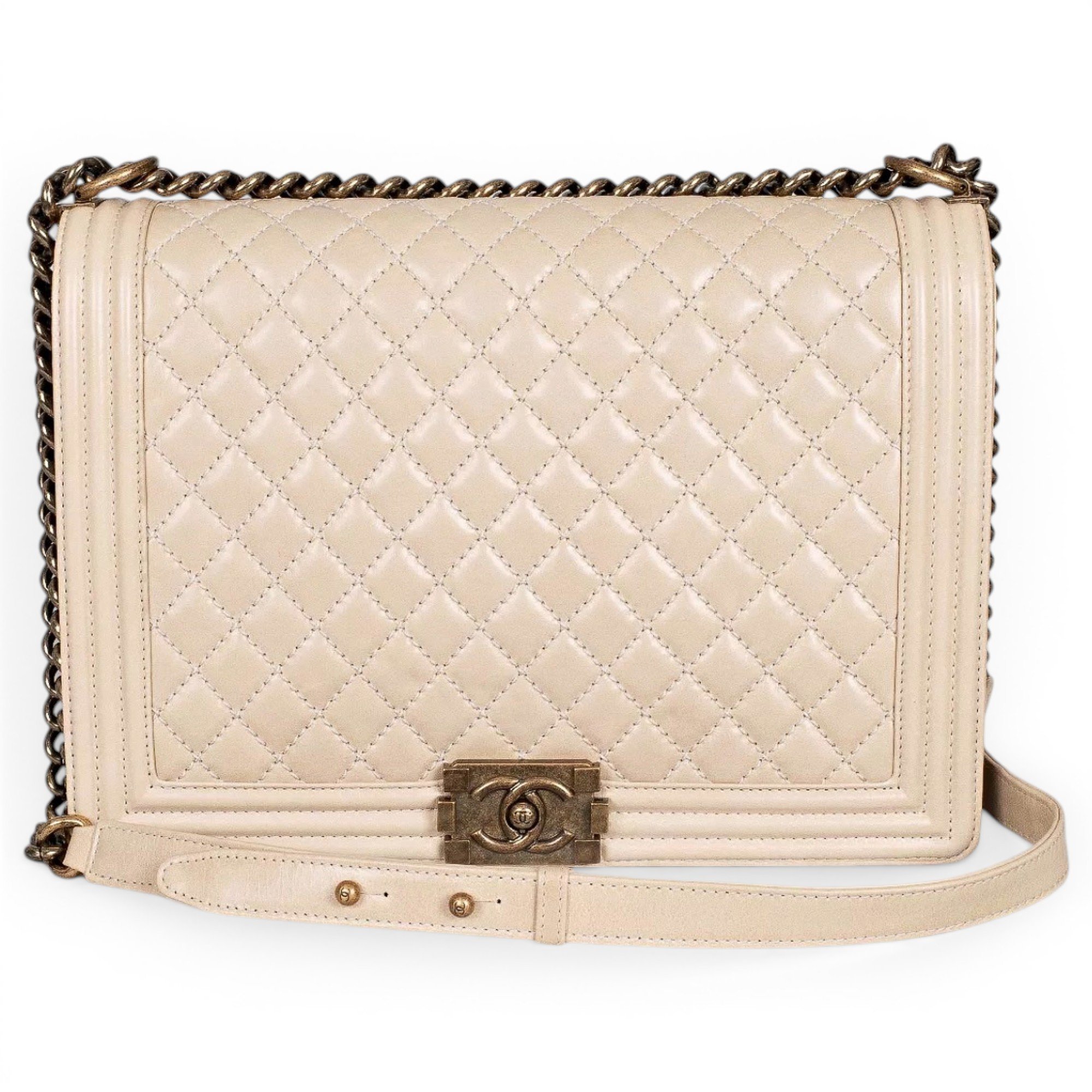 Boy leather crossbody bag
