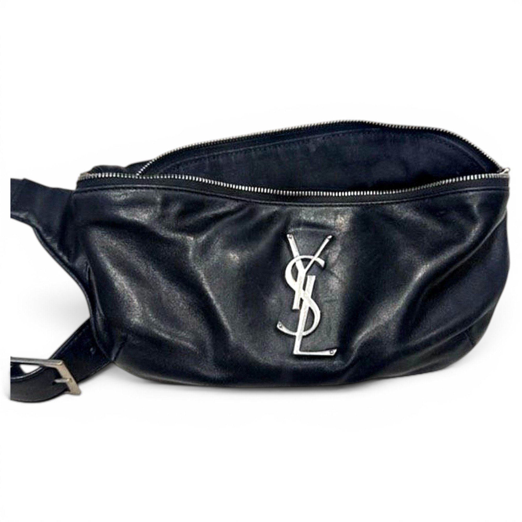 Leather crossbody bag