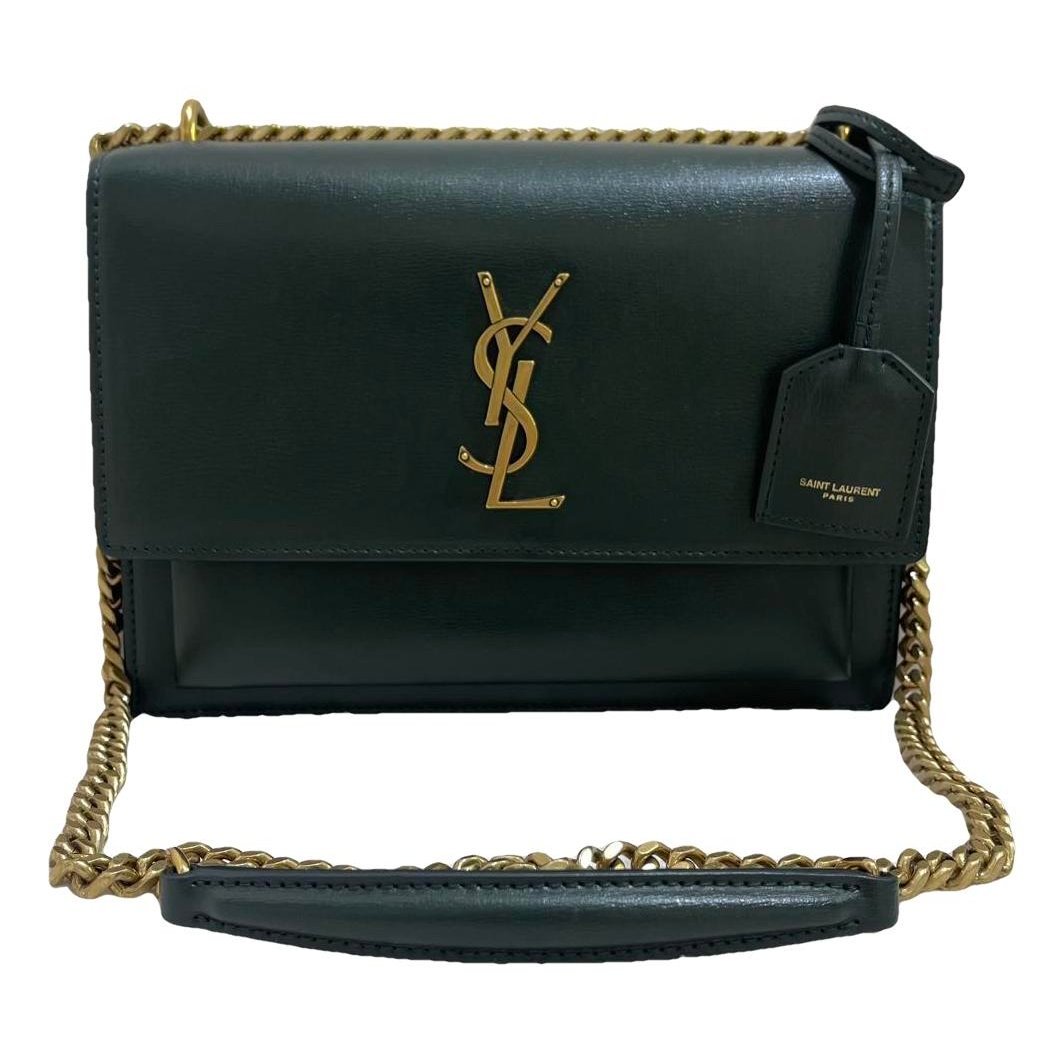 Sunset leather handbag