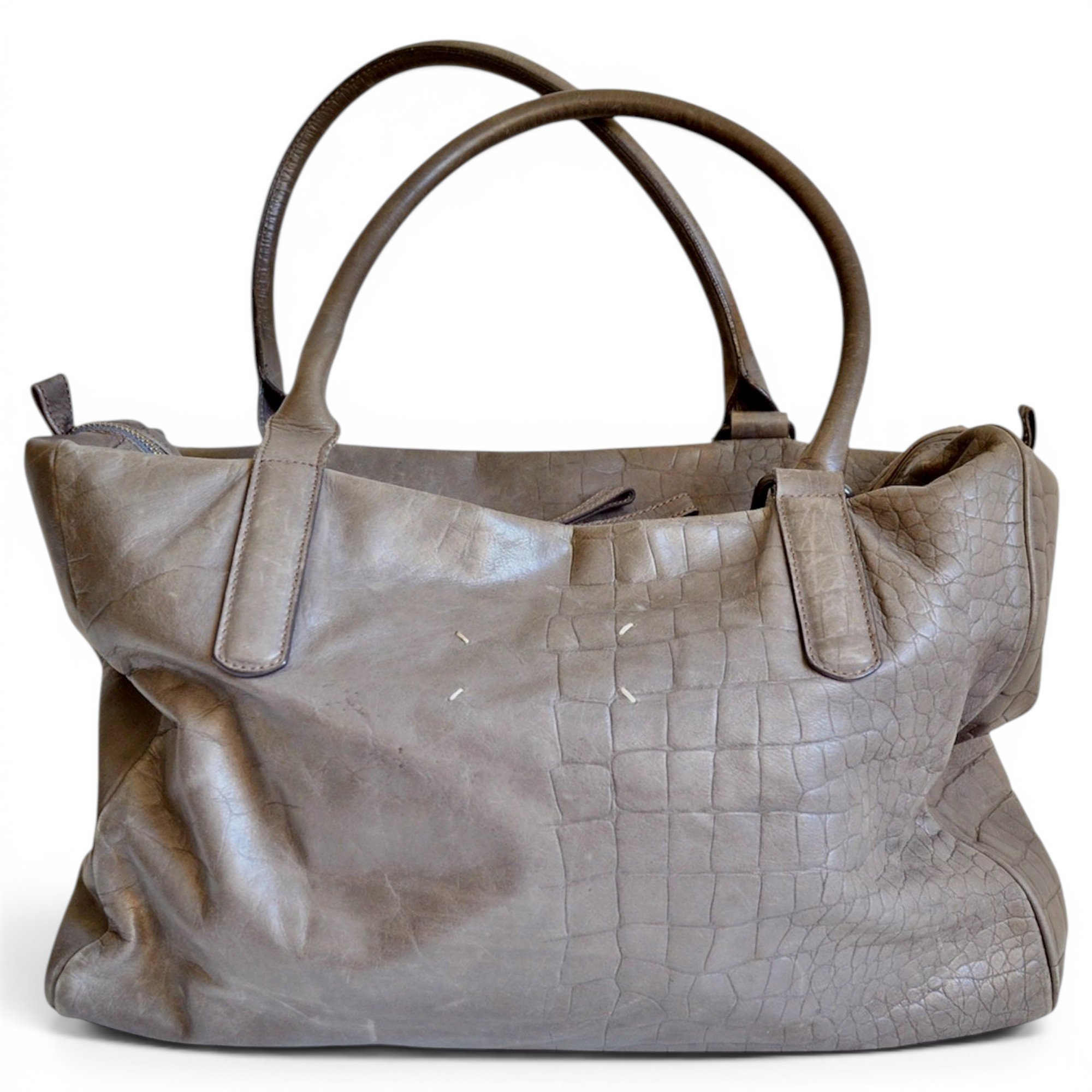 Leather handbag