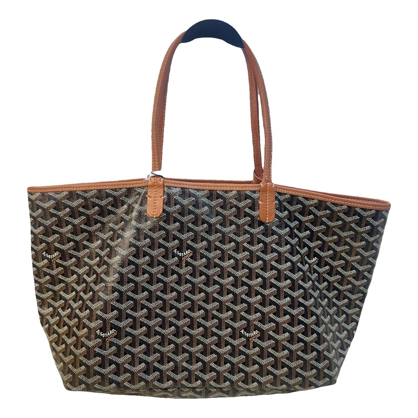 Goyard Saint-Louis leather handbag