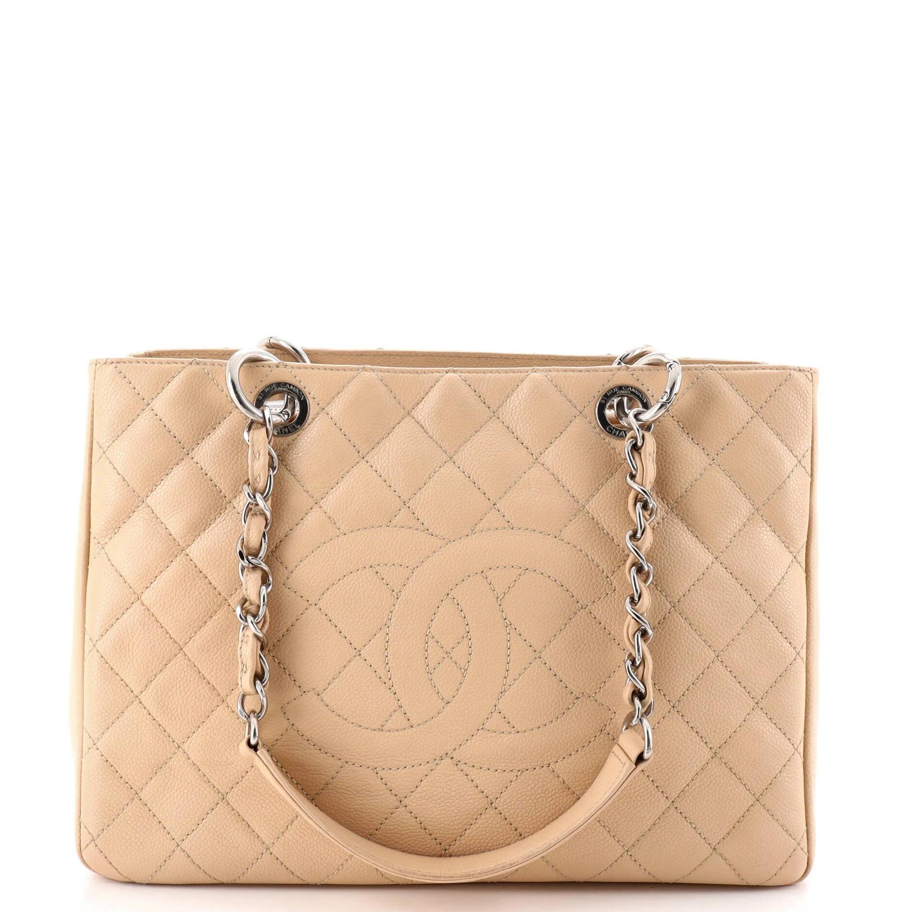 Classic CC Shopping leather tote