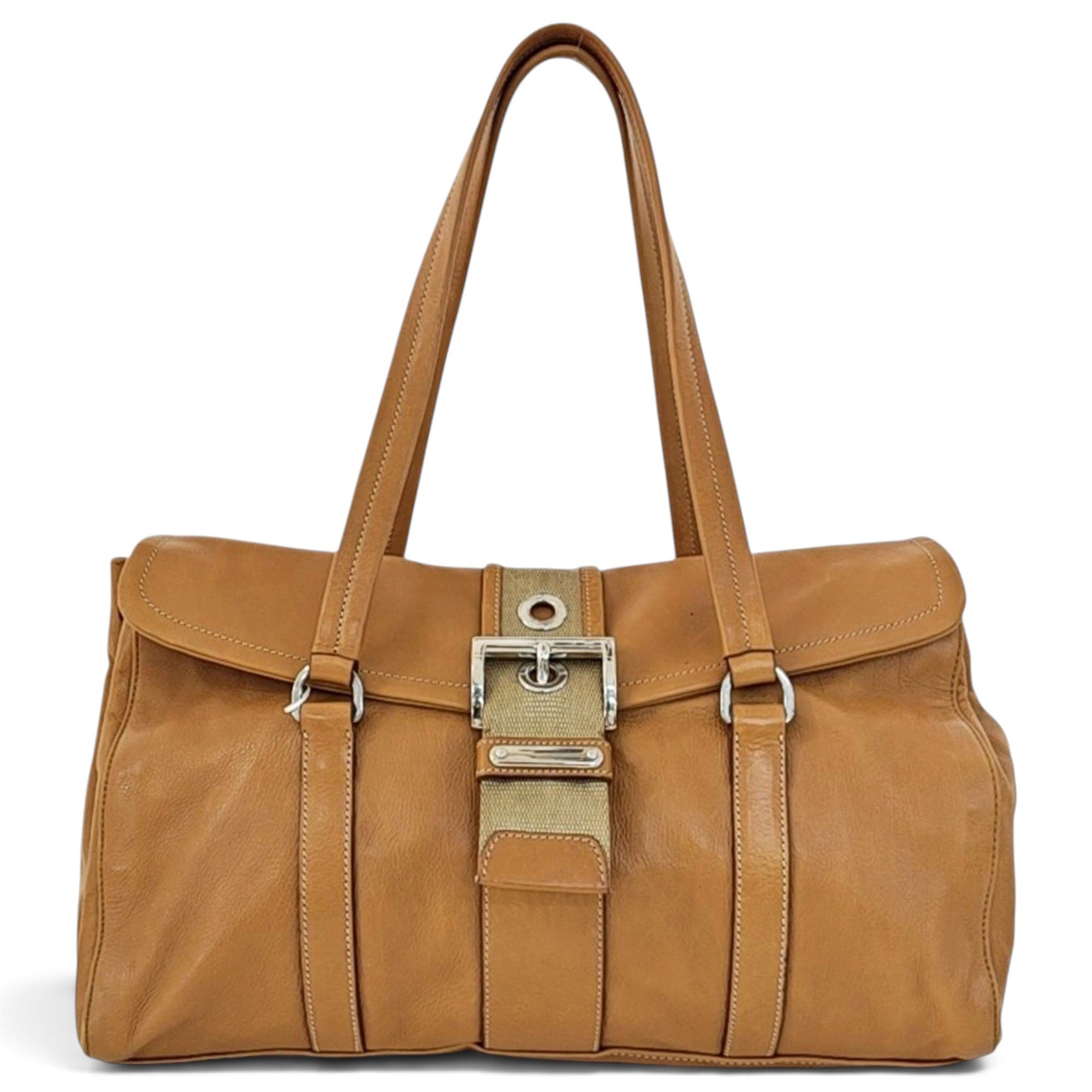 Leather handbag