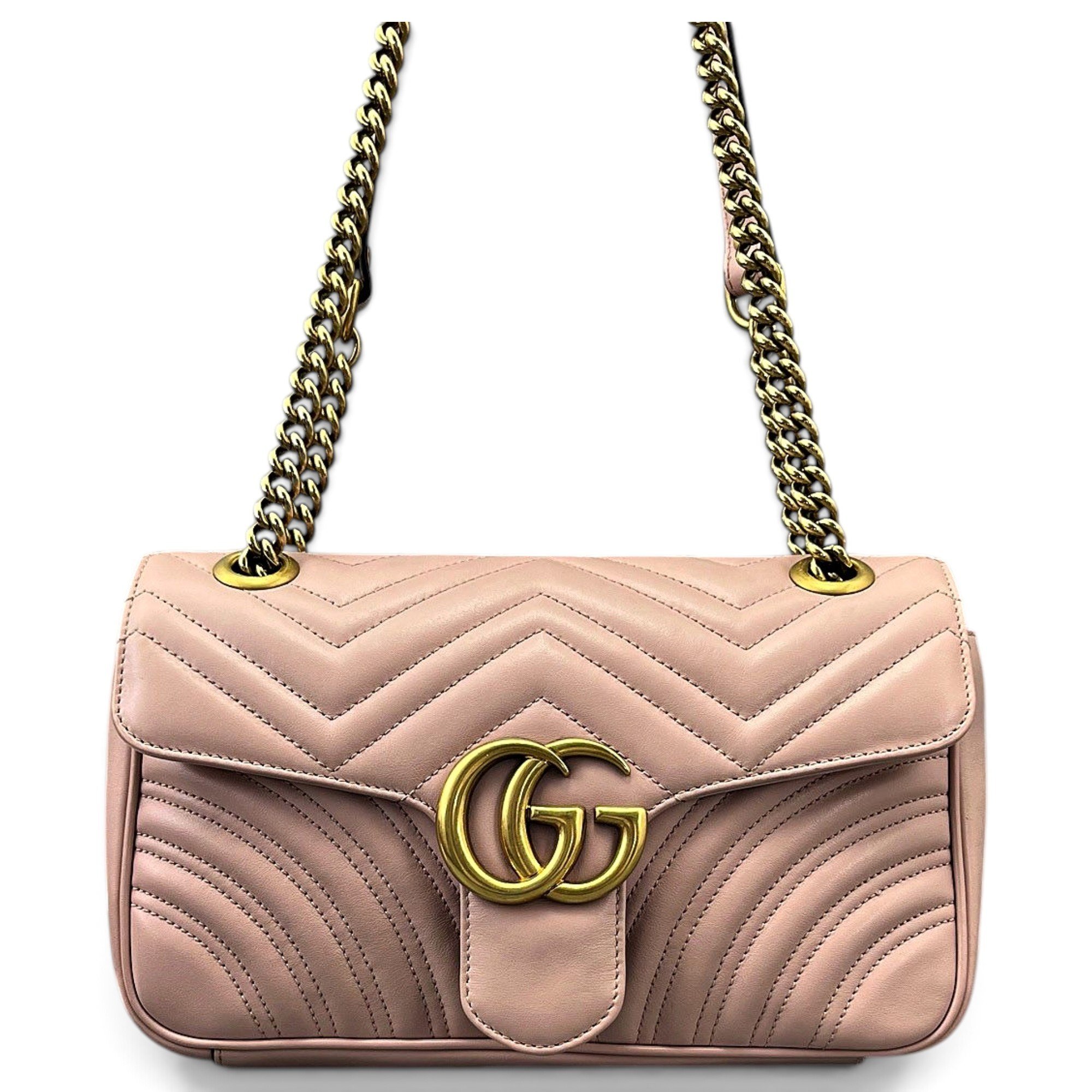 GG Marmont Flap leather crossbody bag