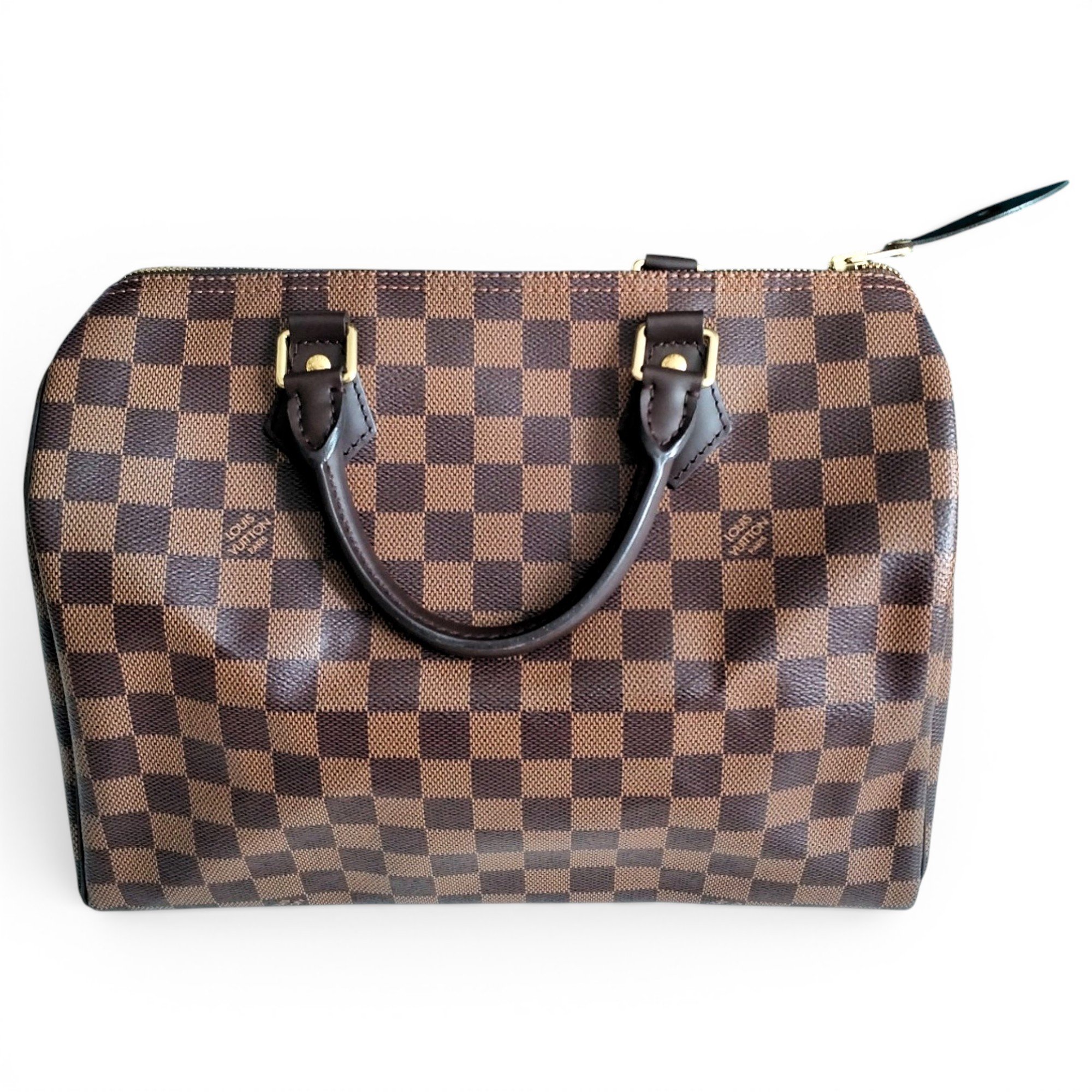 Louis Vuitton Speedy cloth handbag