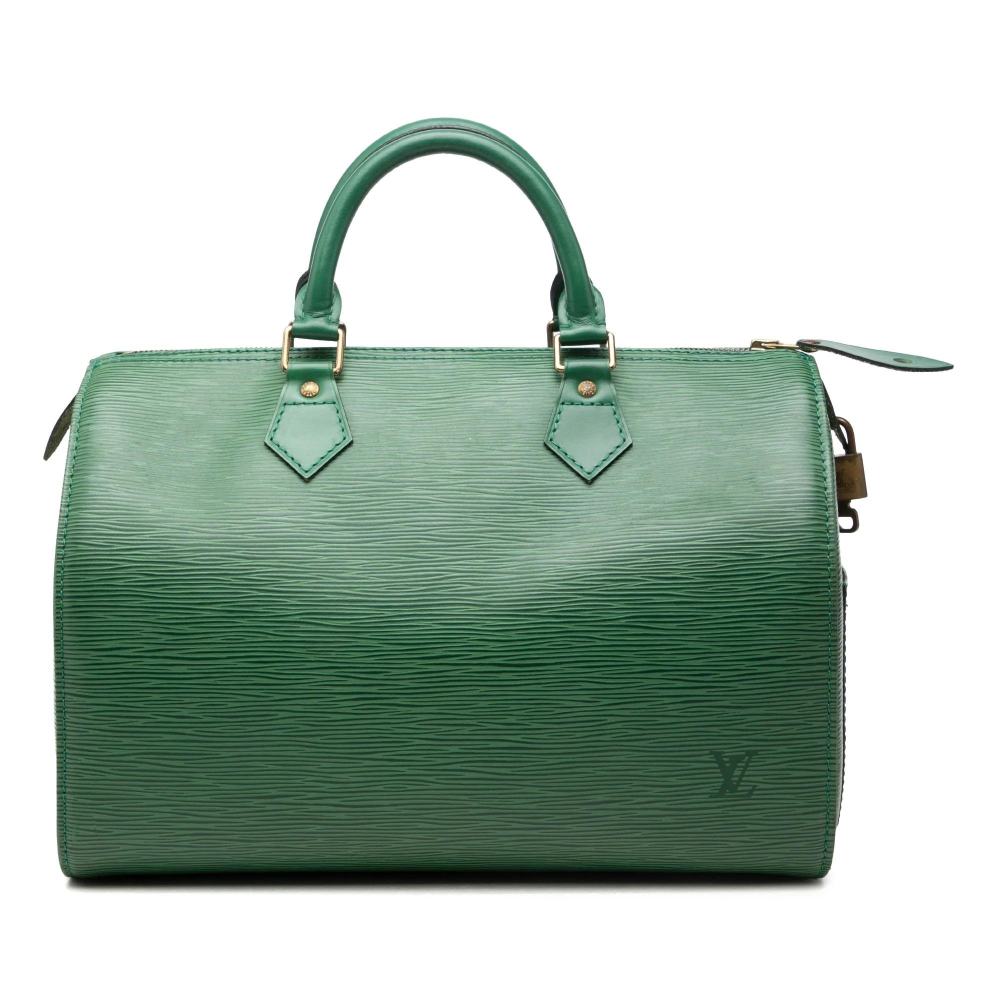 Speedy leather bag