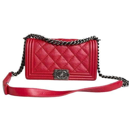 Boy leather crossbody bag