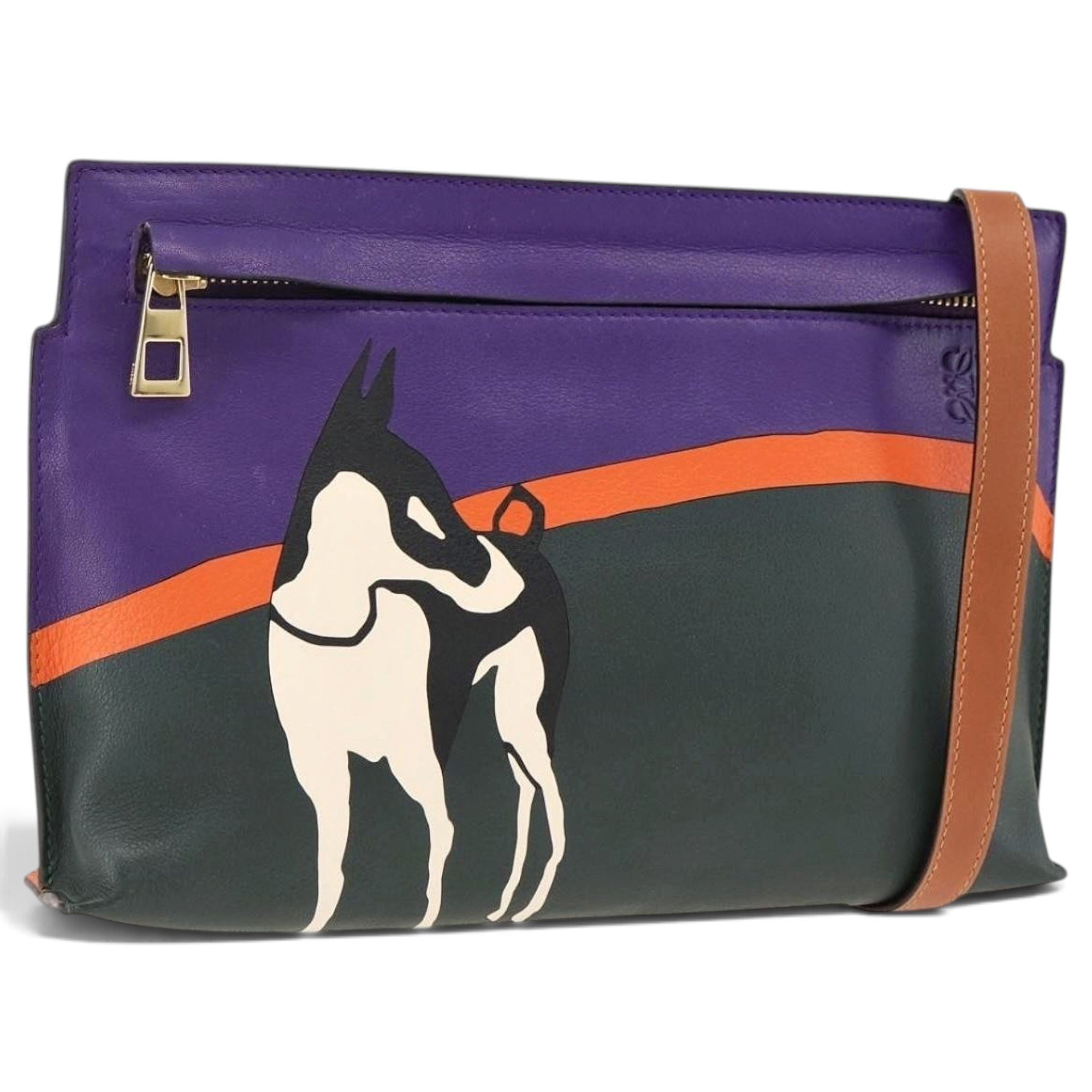 Leather handbag