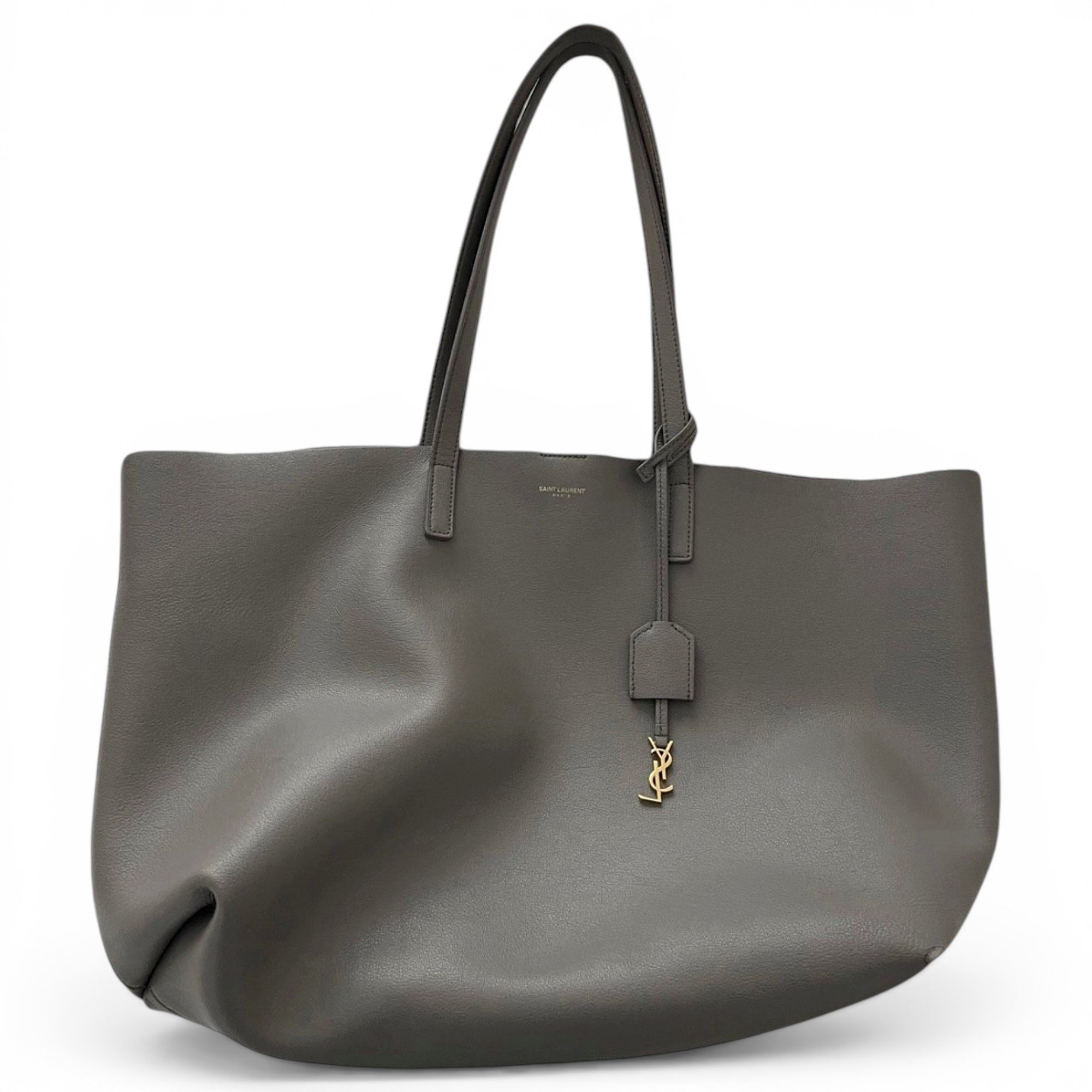Shopping leather tote