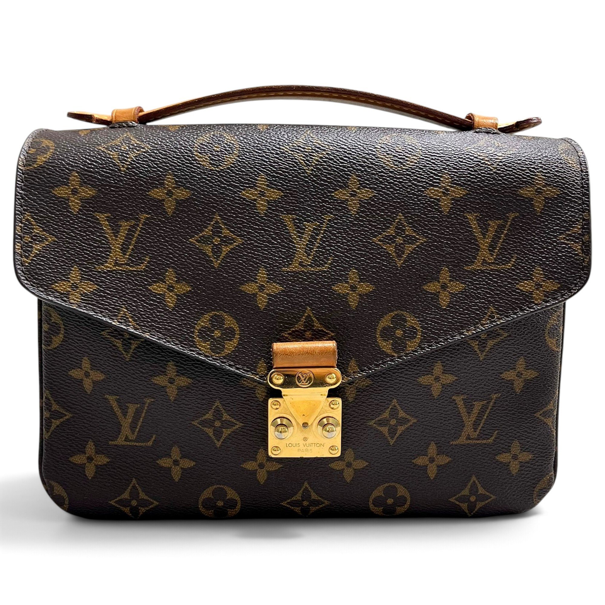 Metis leather handbag