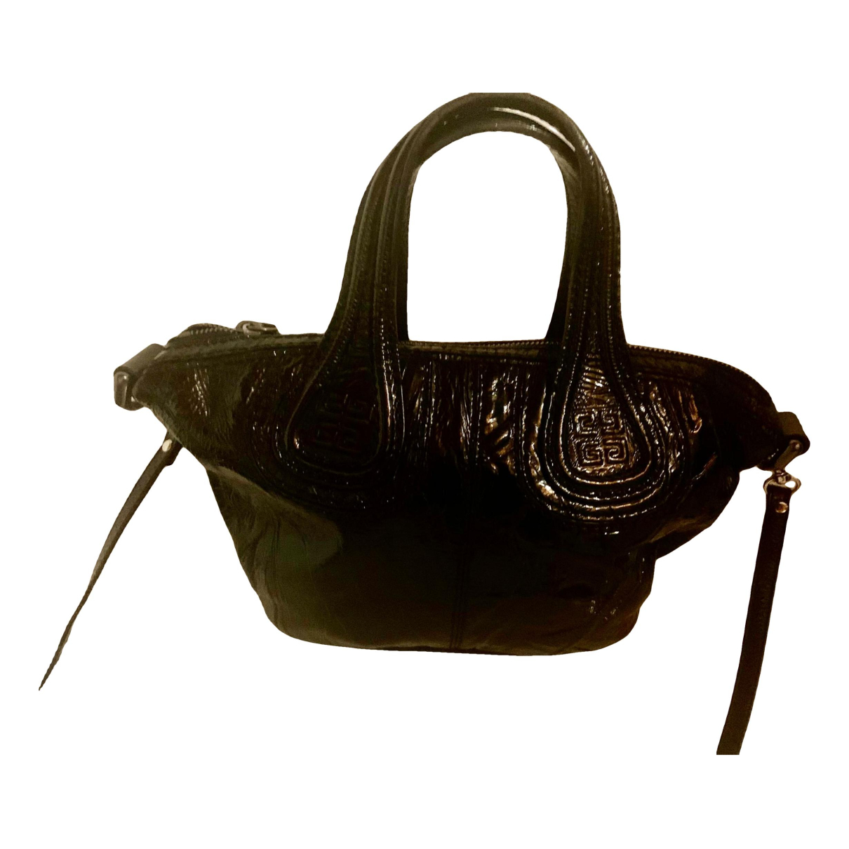 Nightingale patent leather handbag