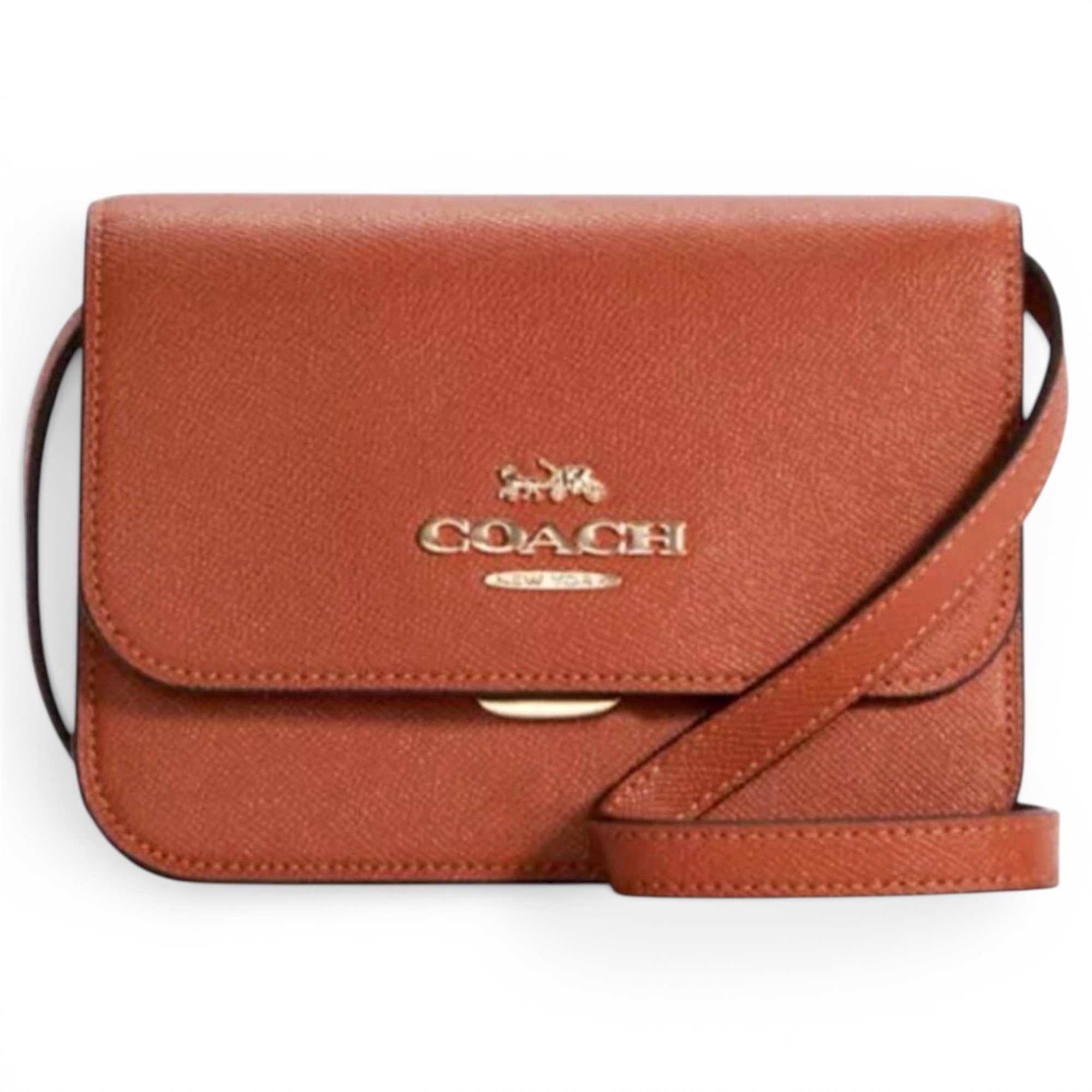 Leather crossbody bag