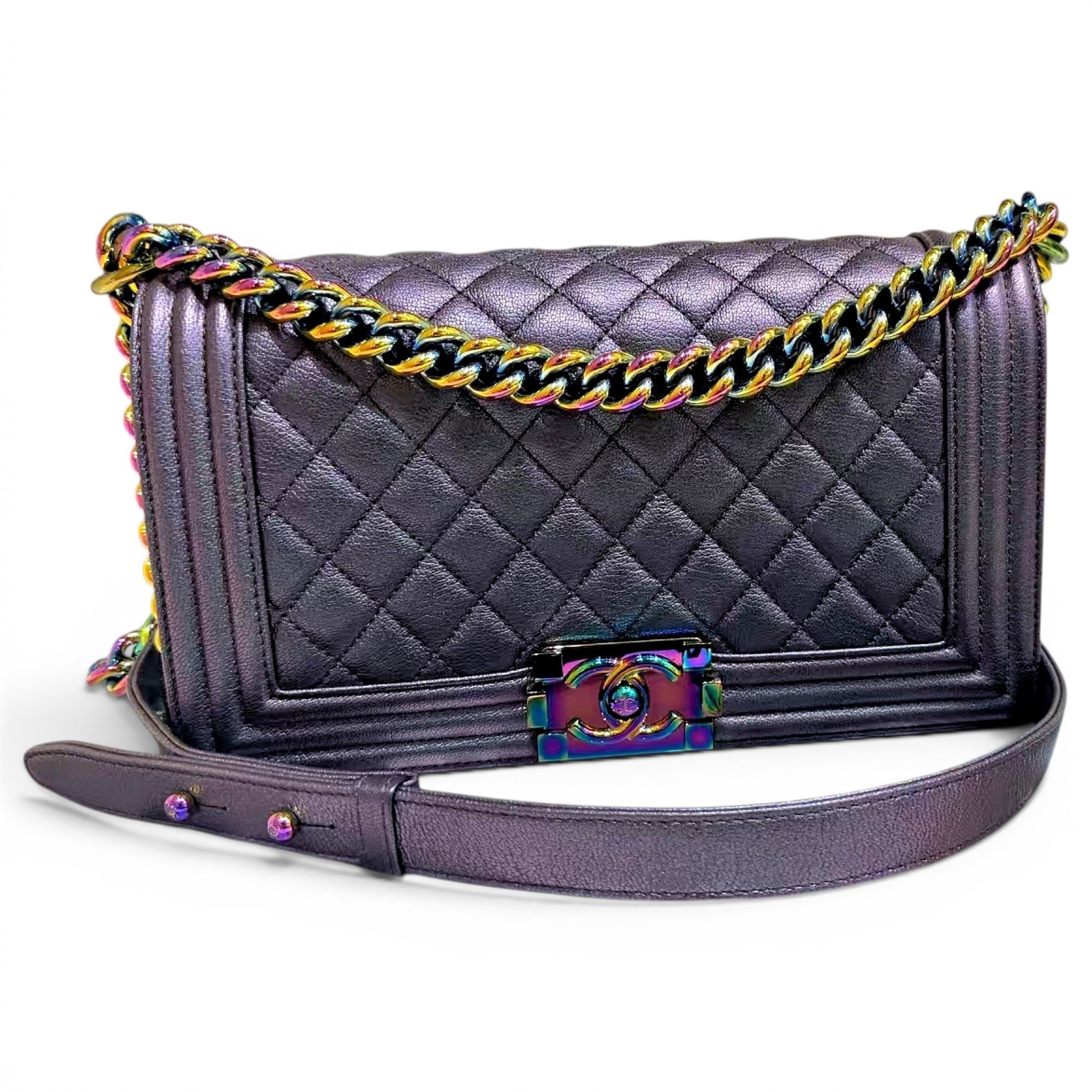 Boy leather handbag