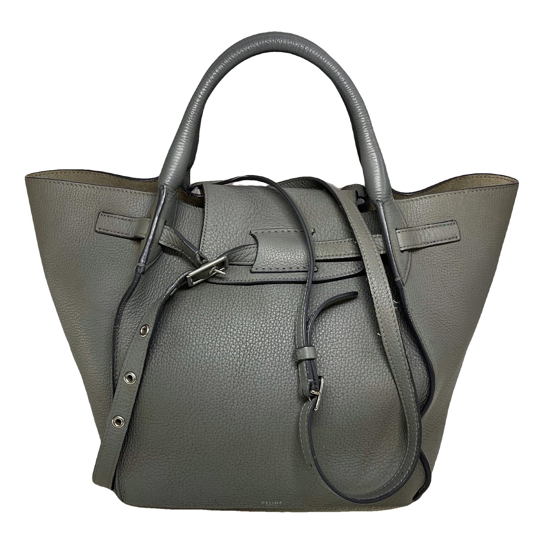 Big Bag leather handbag