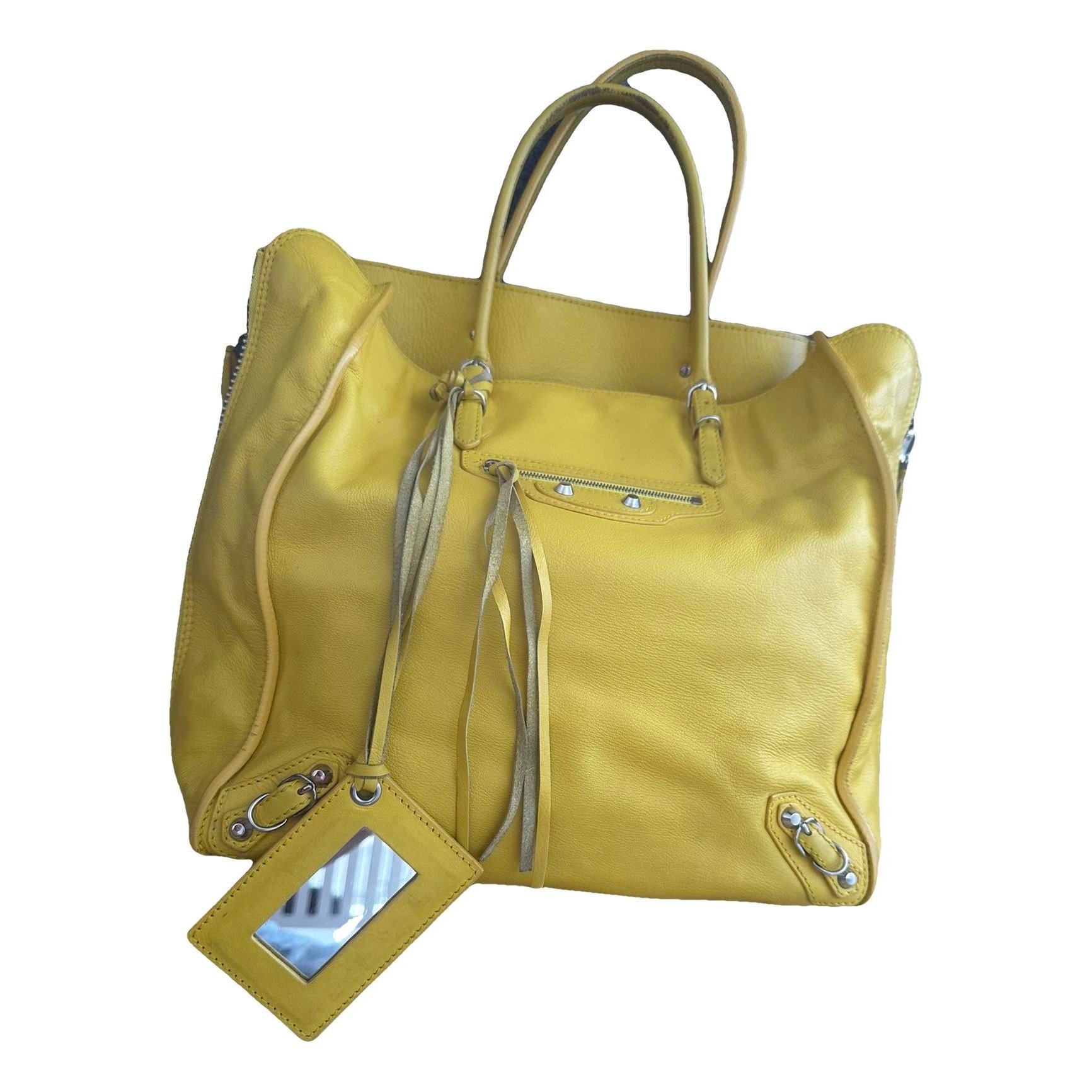 Leather handbag