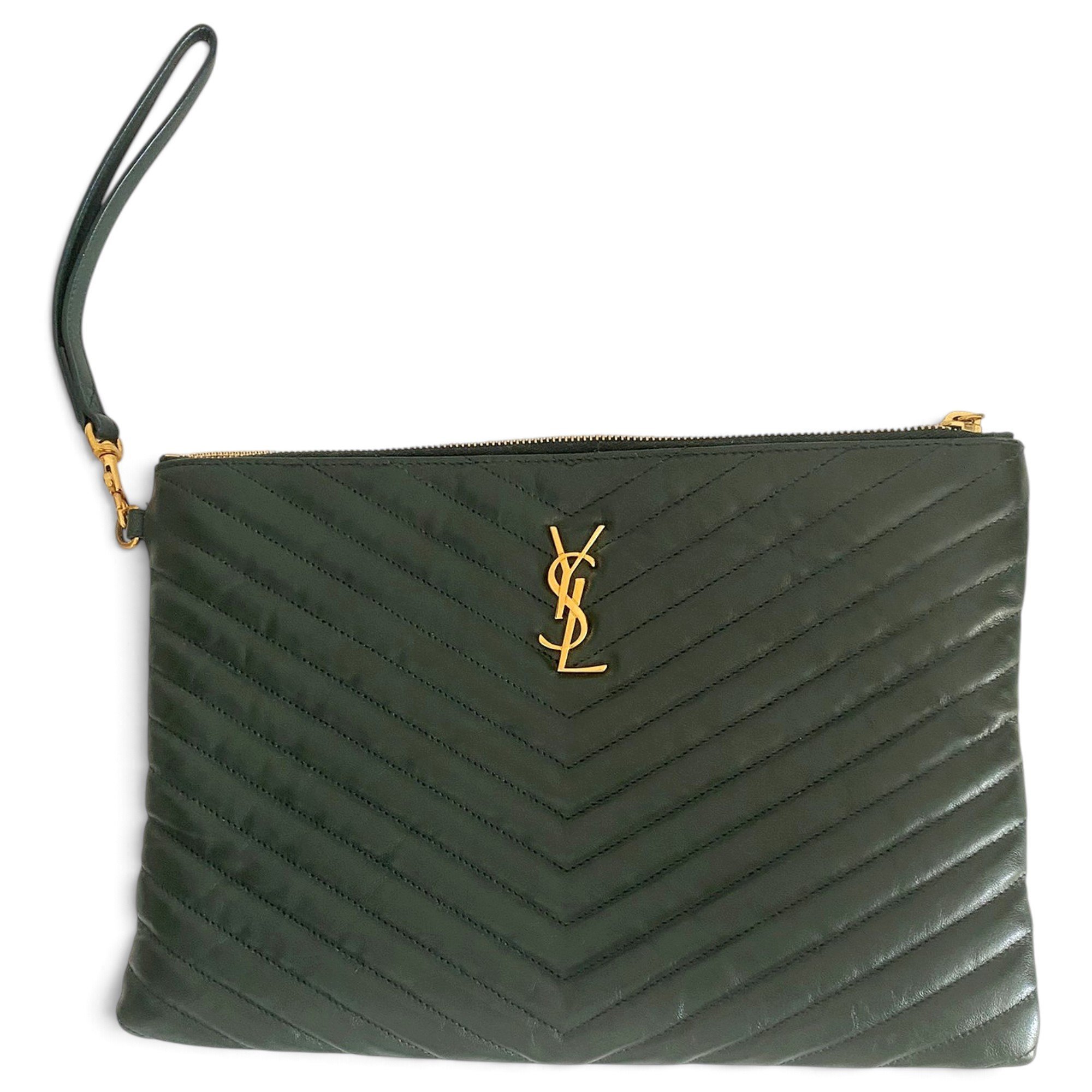 Saint Laurent Leather clutch bag
