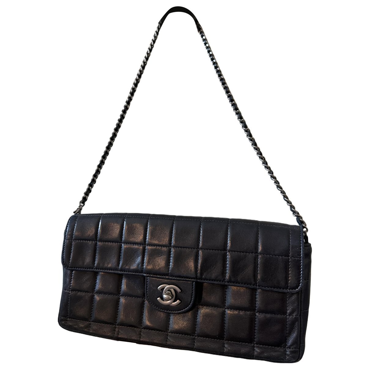 East West Chocolate Bar leather handbag