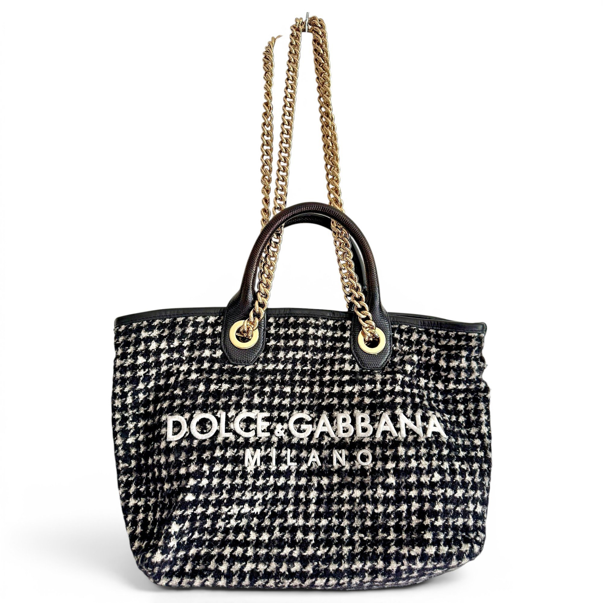 Tweed tote