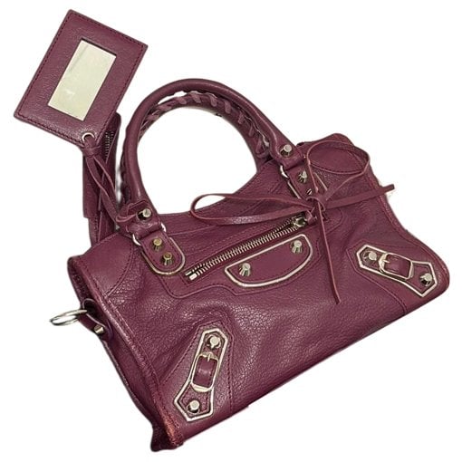 Leather handbag