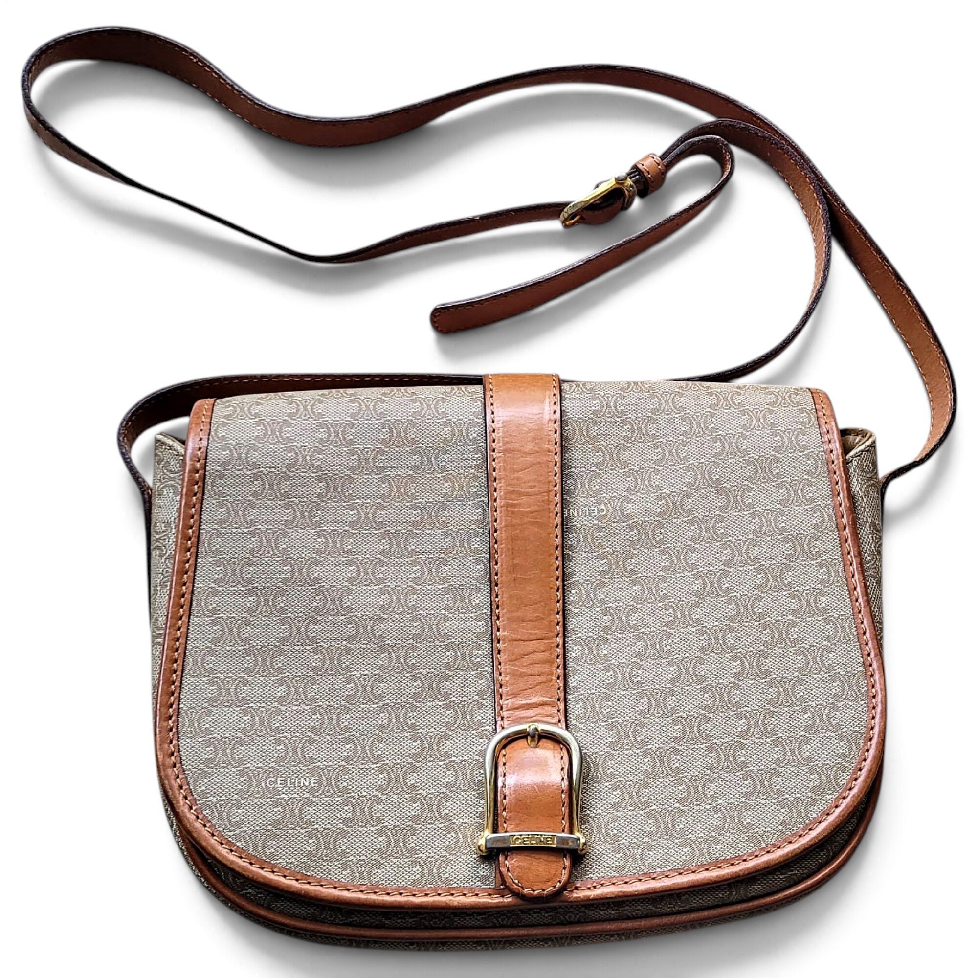 Leather crossbody bag