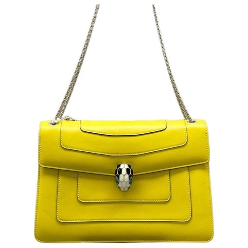 Serpenti leather crossbody bag