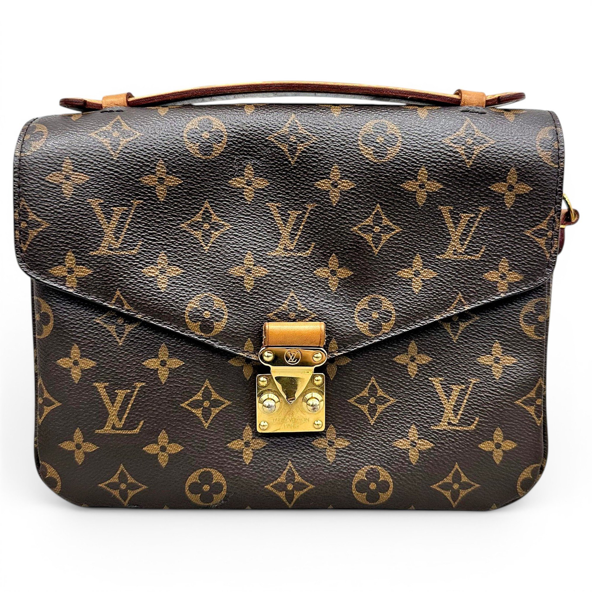 Metis leather handbag