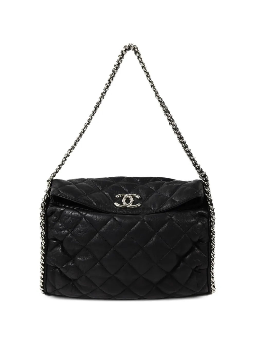 Chain Around quilted shoulder bag