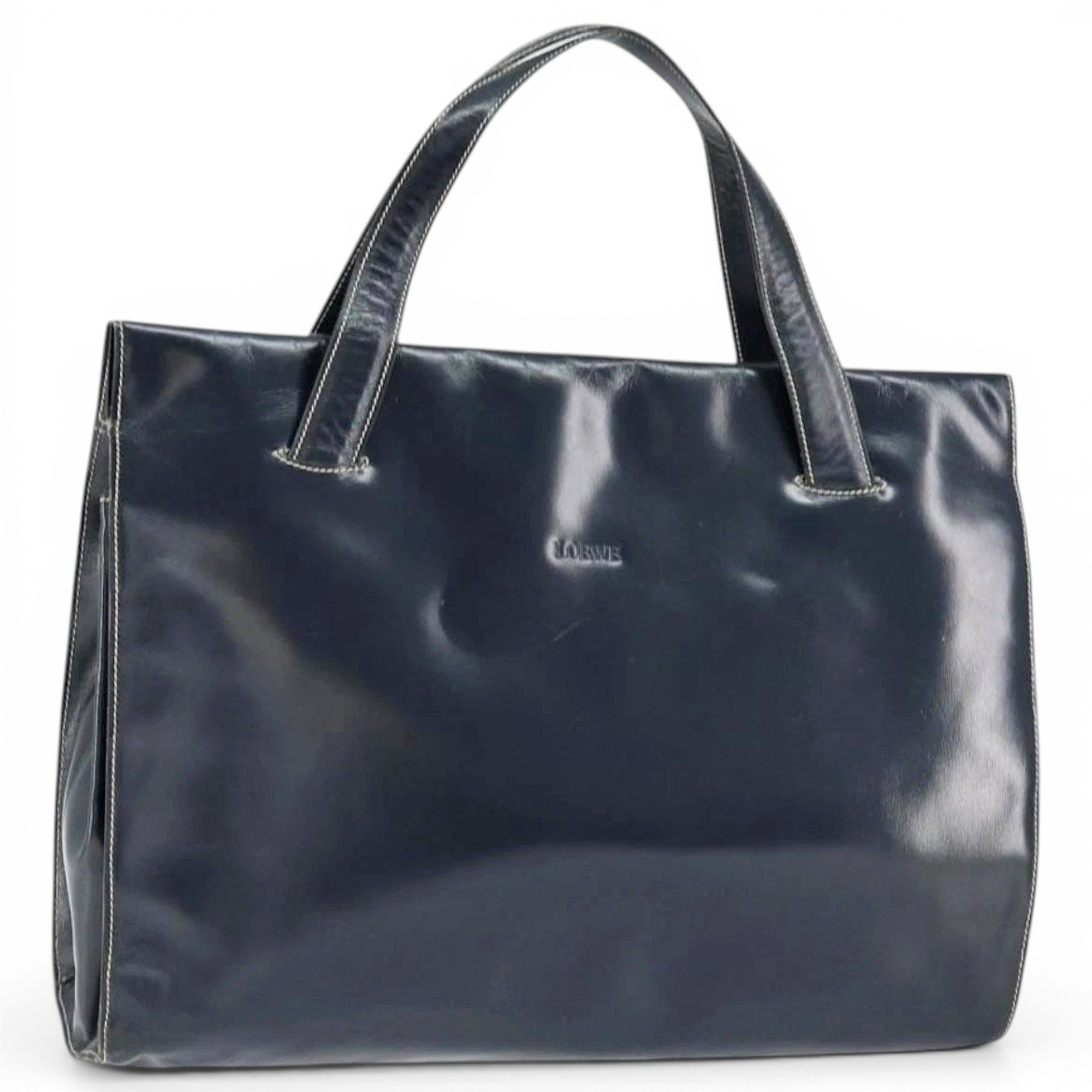 Leather handbag