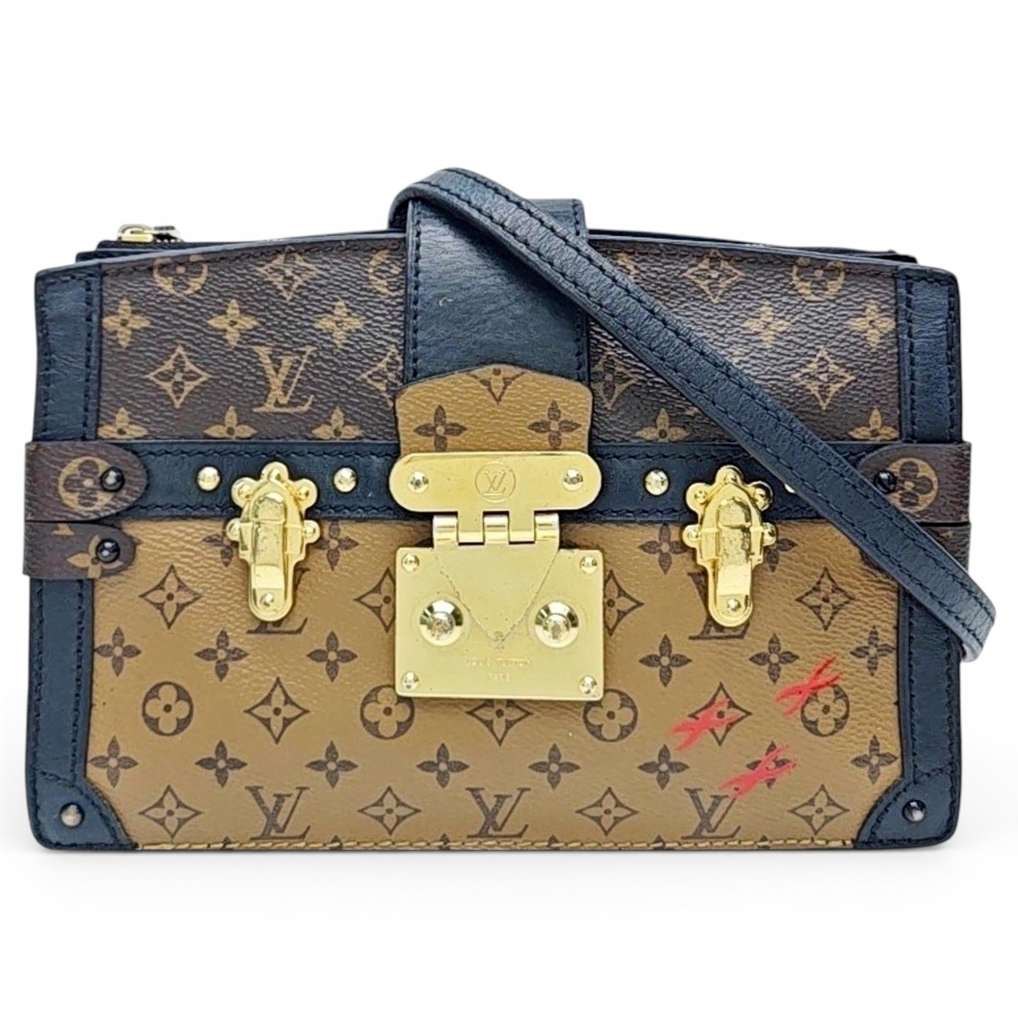 City Trunk leather handbag