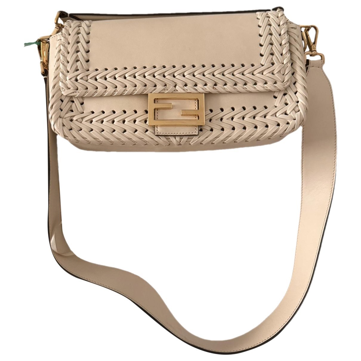 Baguette leather handbag