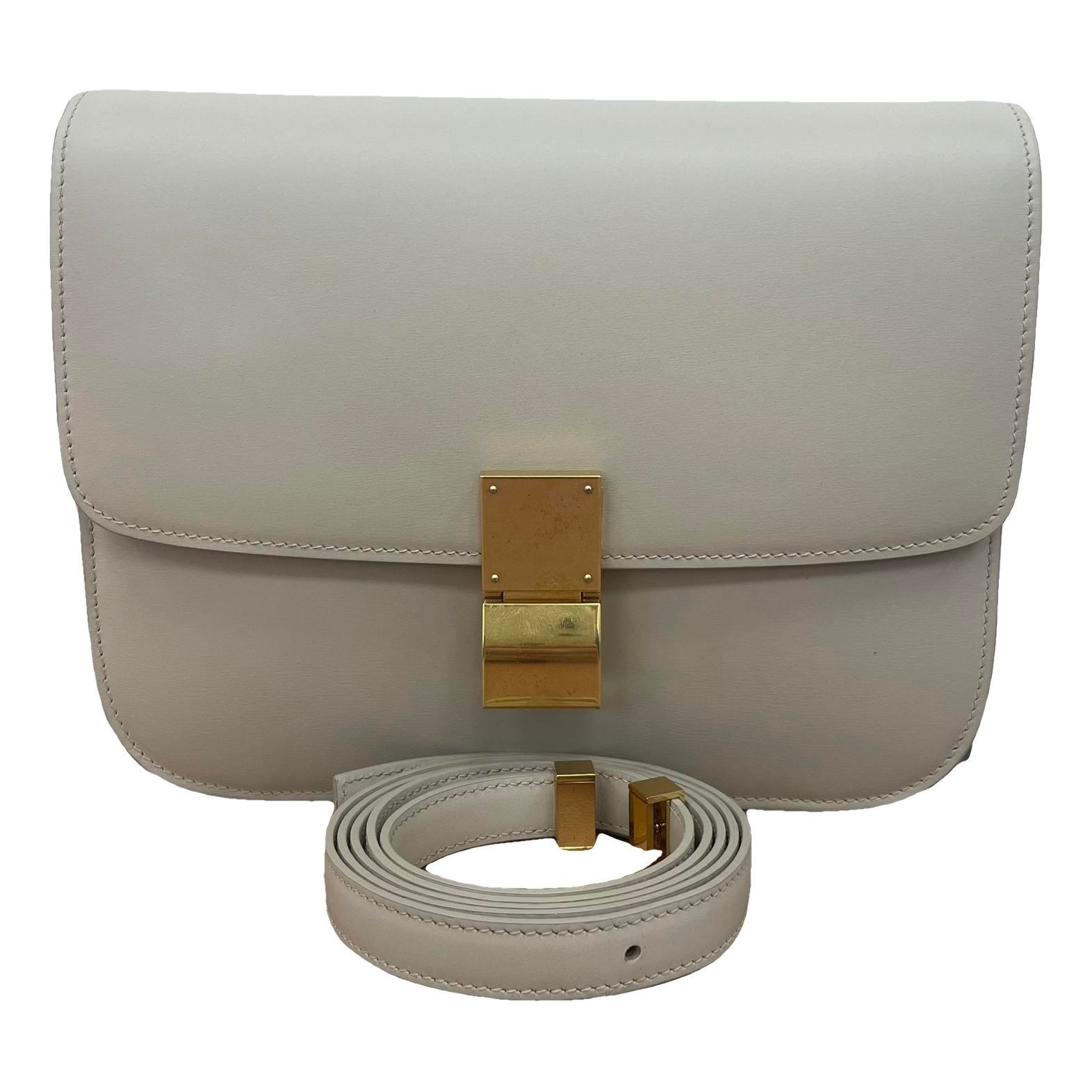 Classic leather handbag
