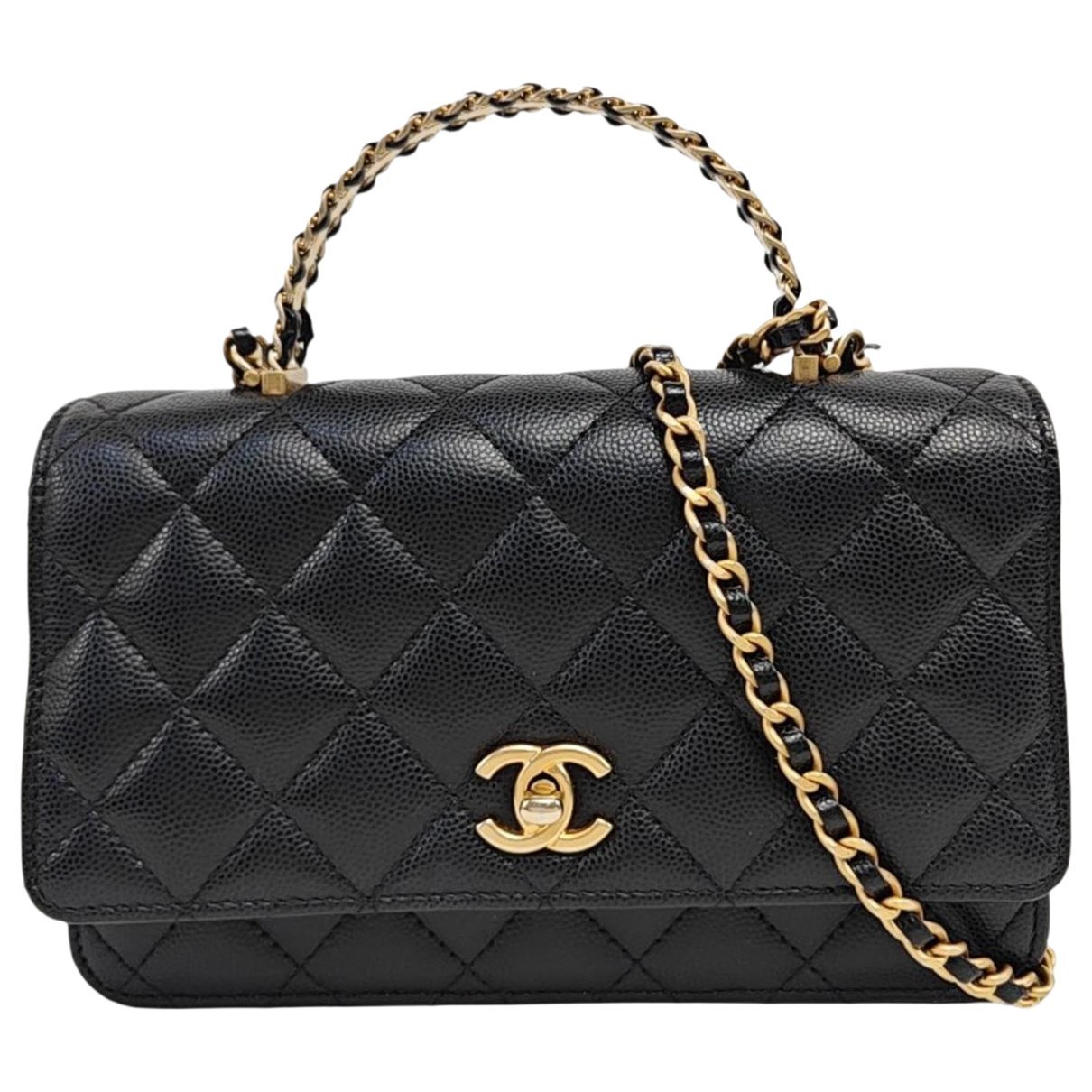 Leather handbag