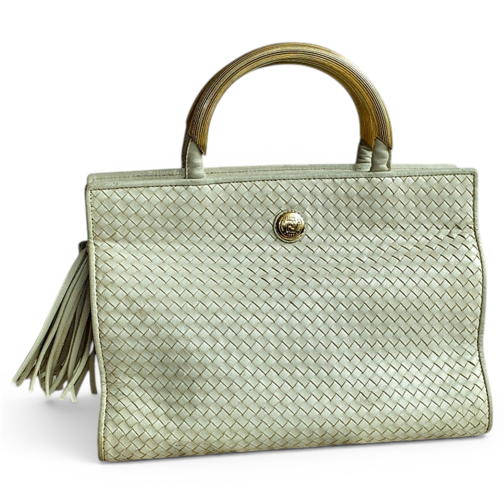Leather handbag