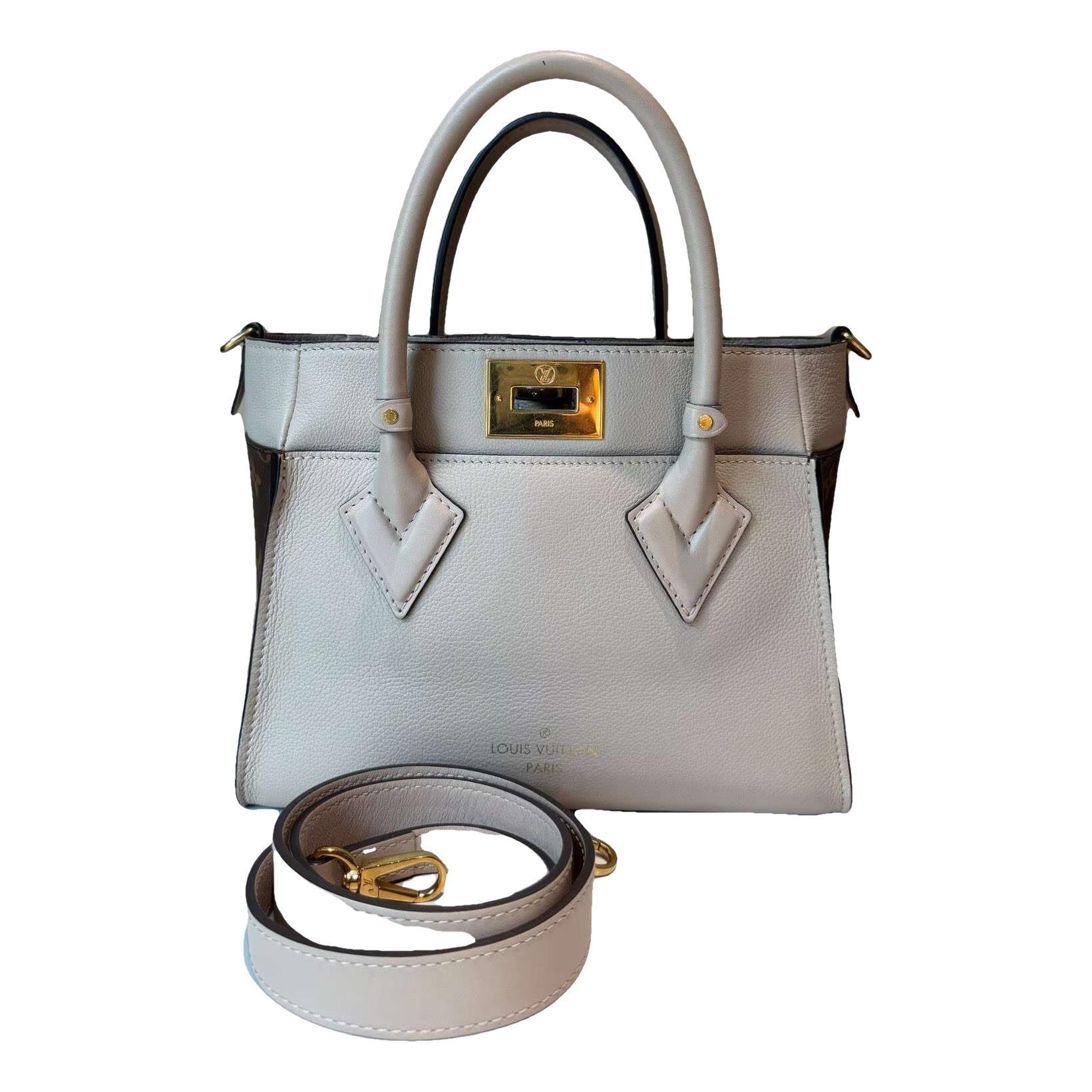 On My Side leather handbag