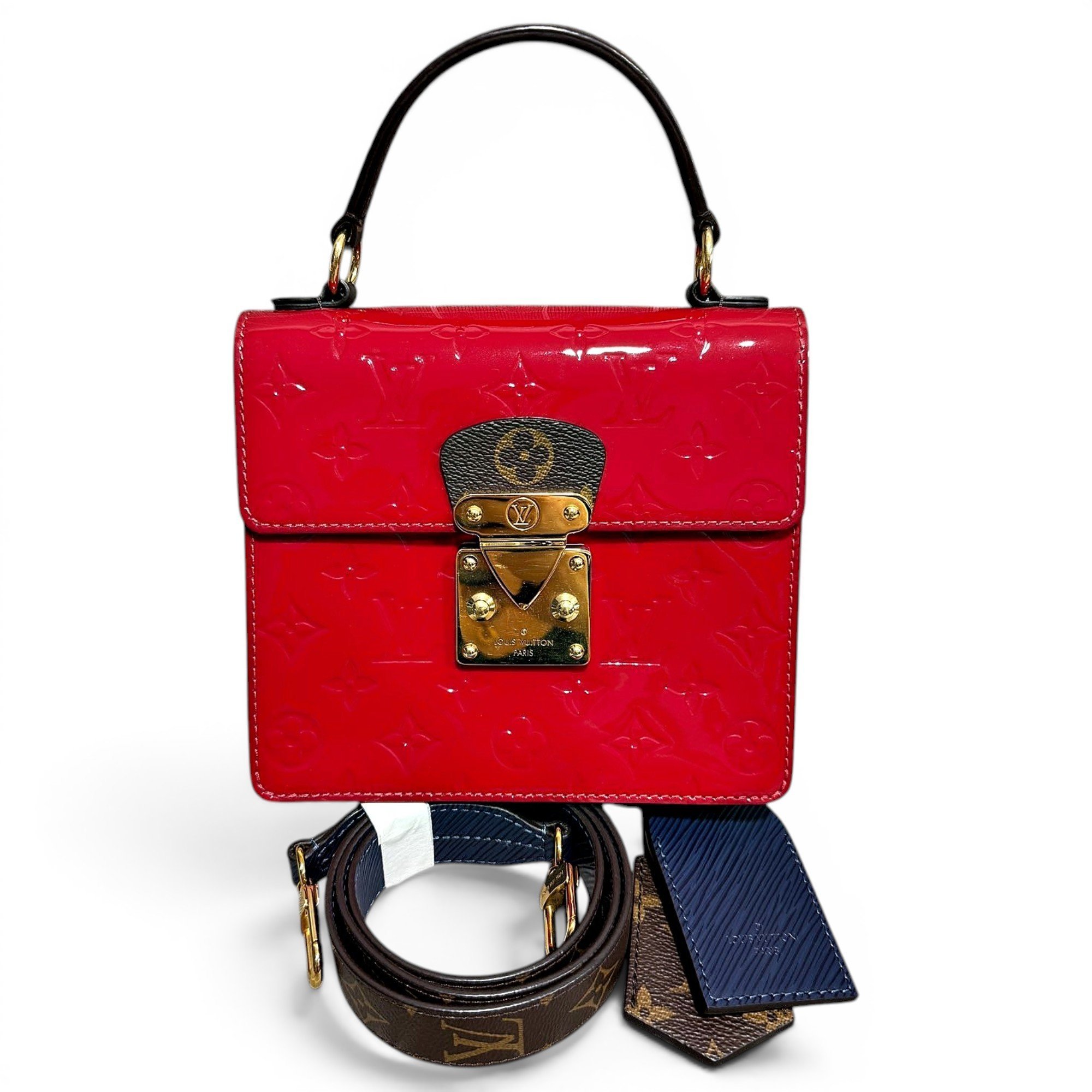 Spring street leather handbag