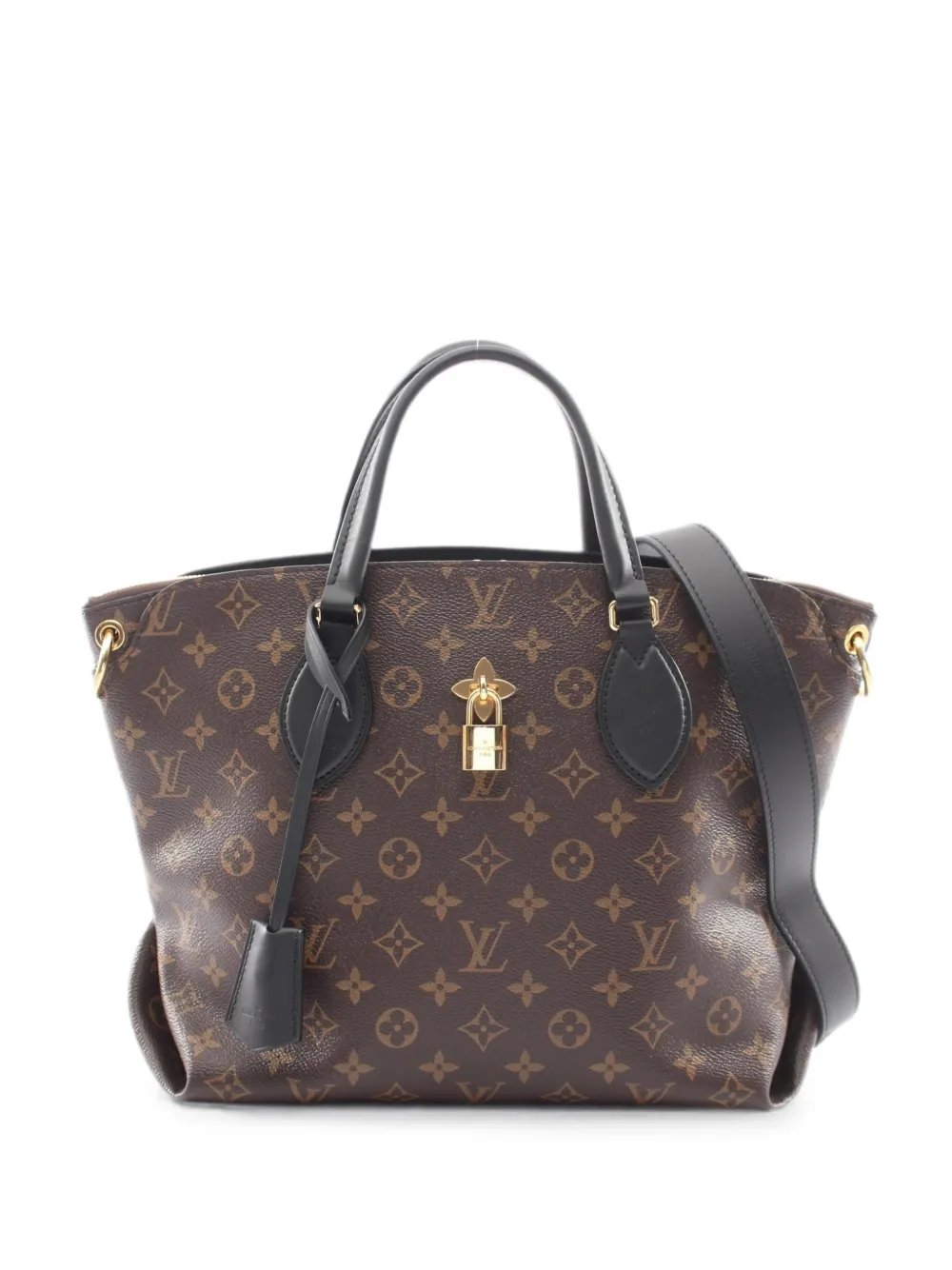 2019 MM Monogram Noir Flower tote bag