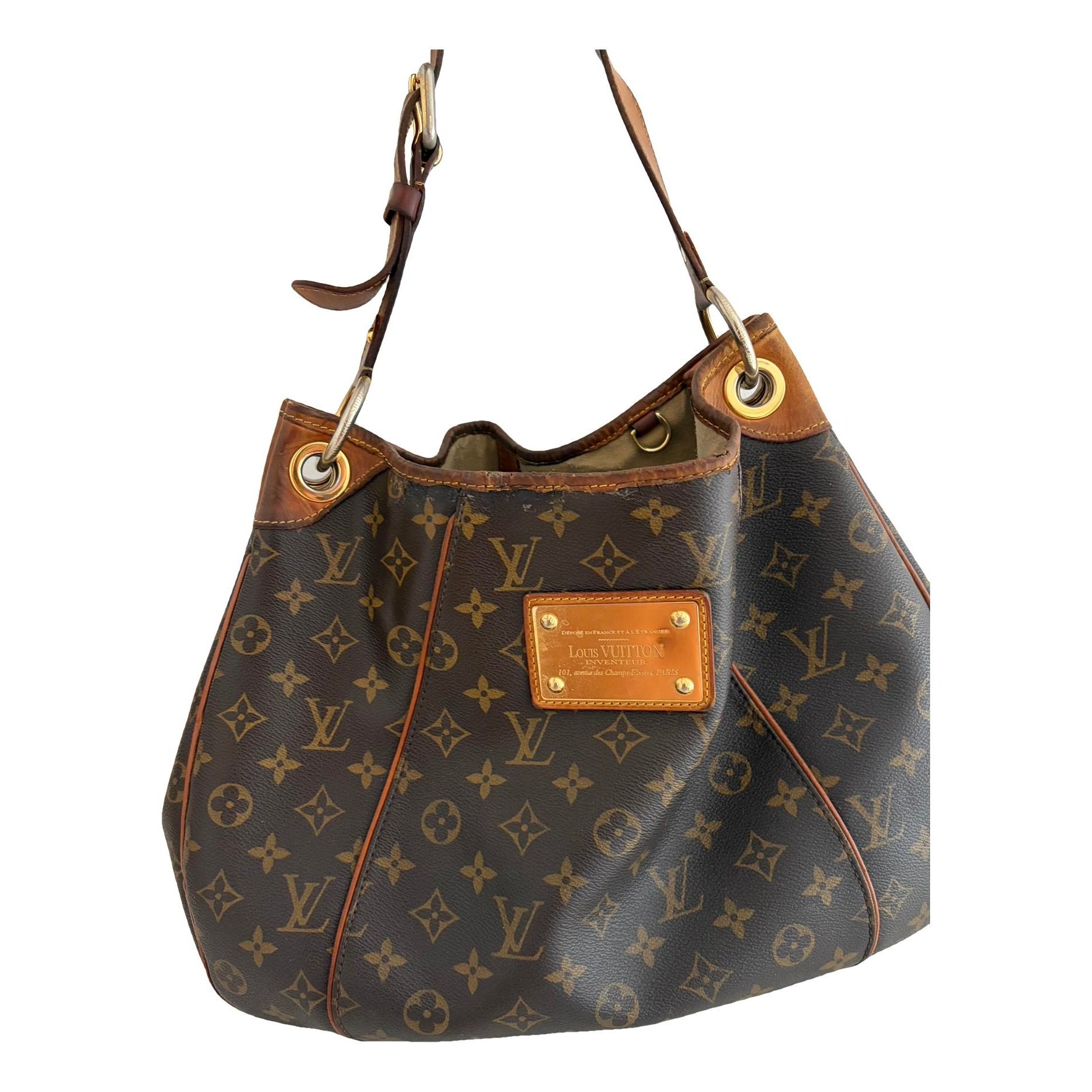 Galliera leather handbag