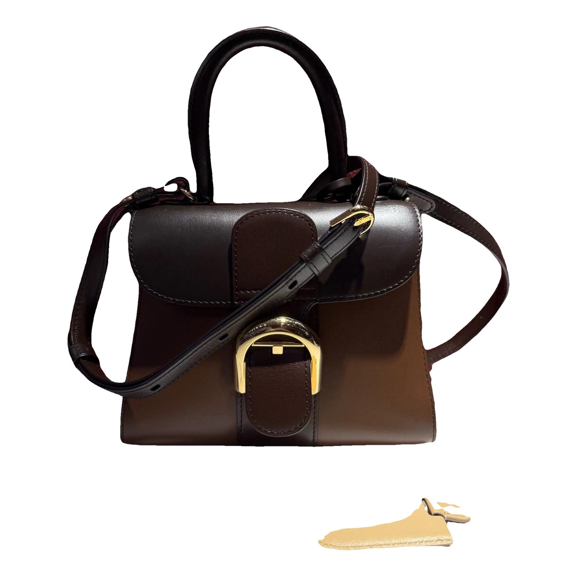 Brillant leather crossbody bag