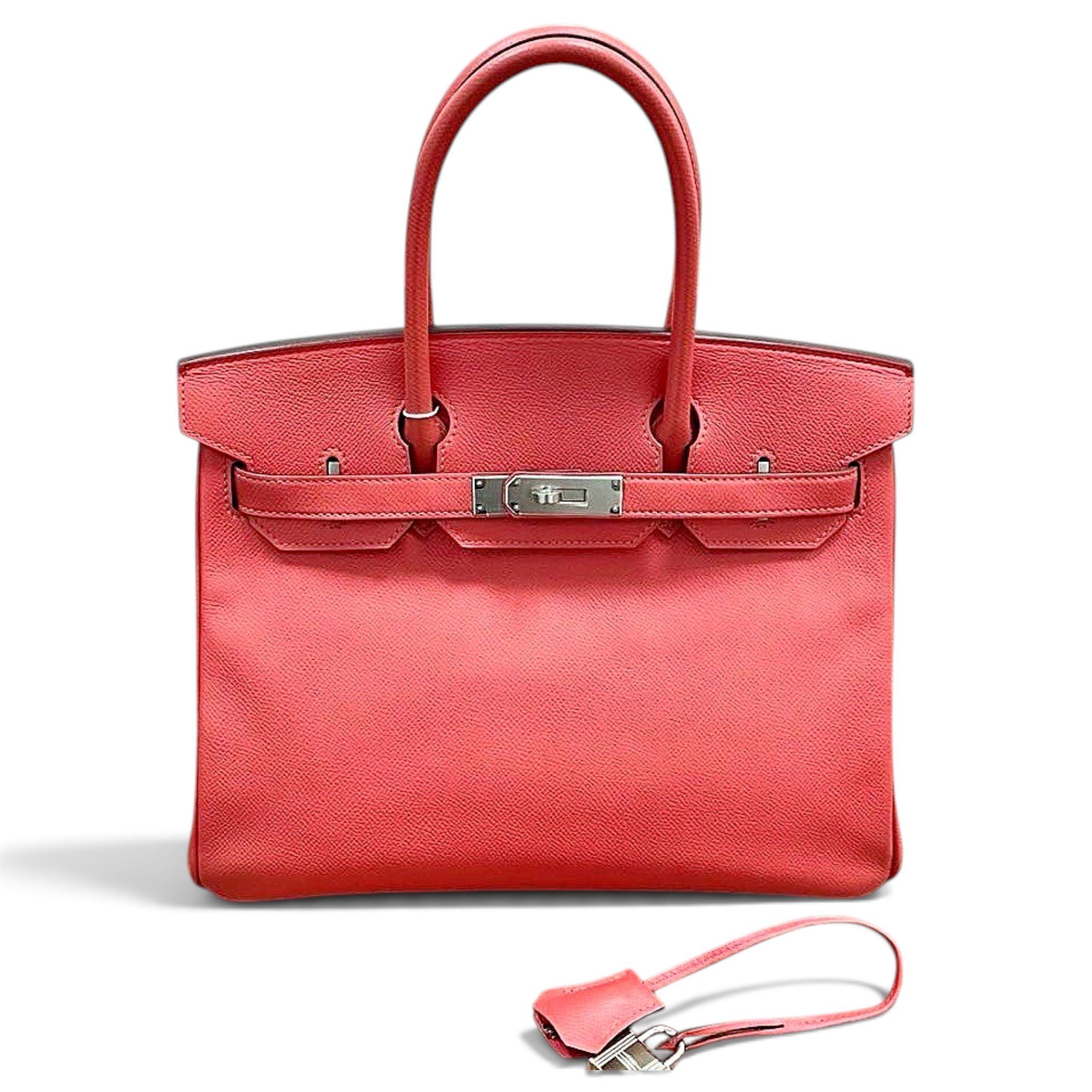 Birkin 30 leather handbag