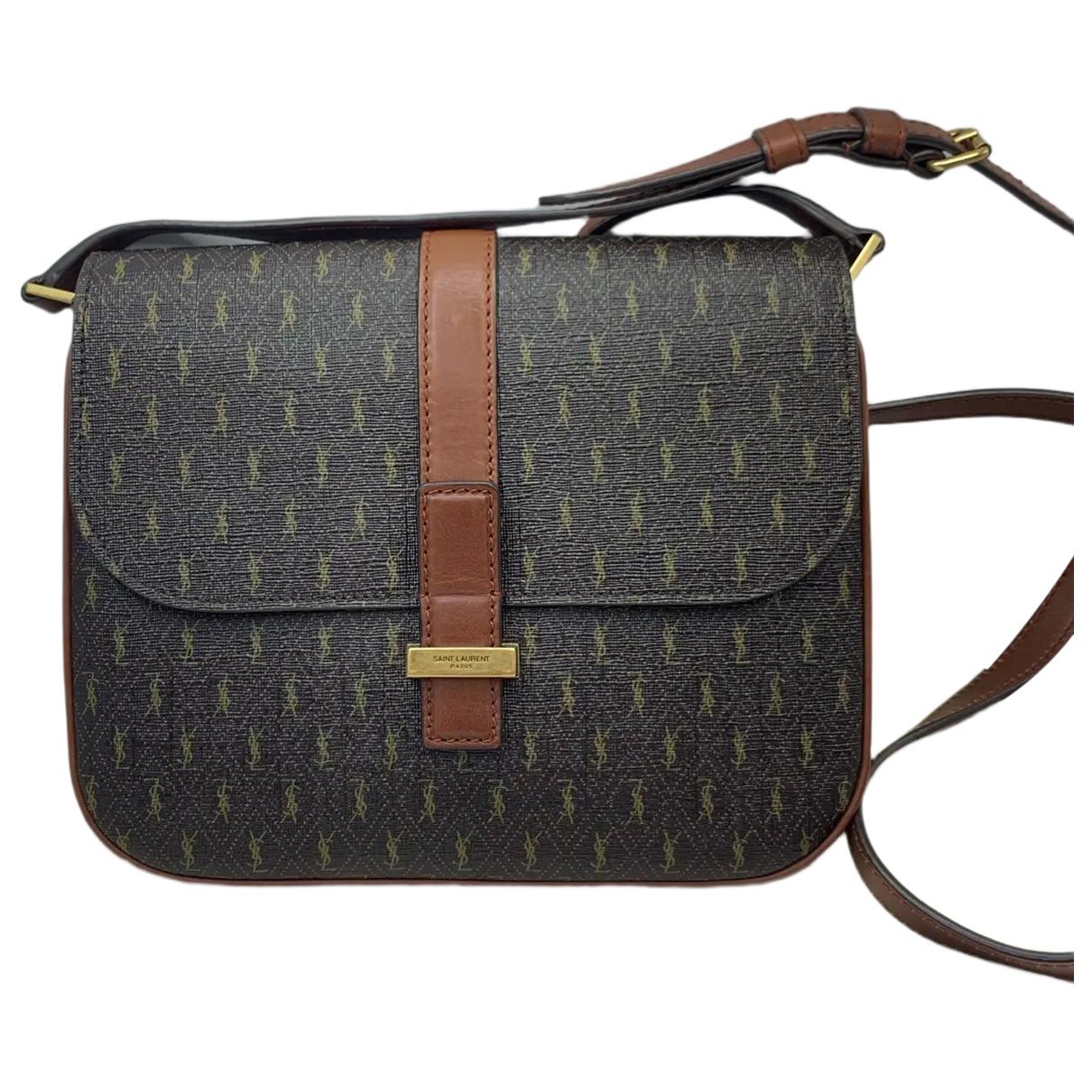 Vinyl crossbody bag