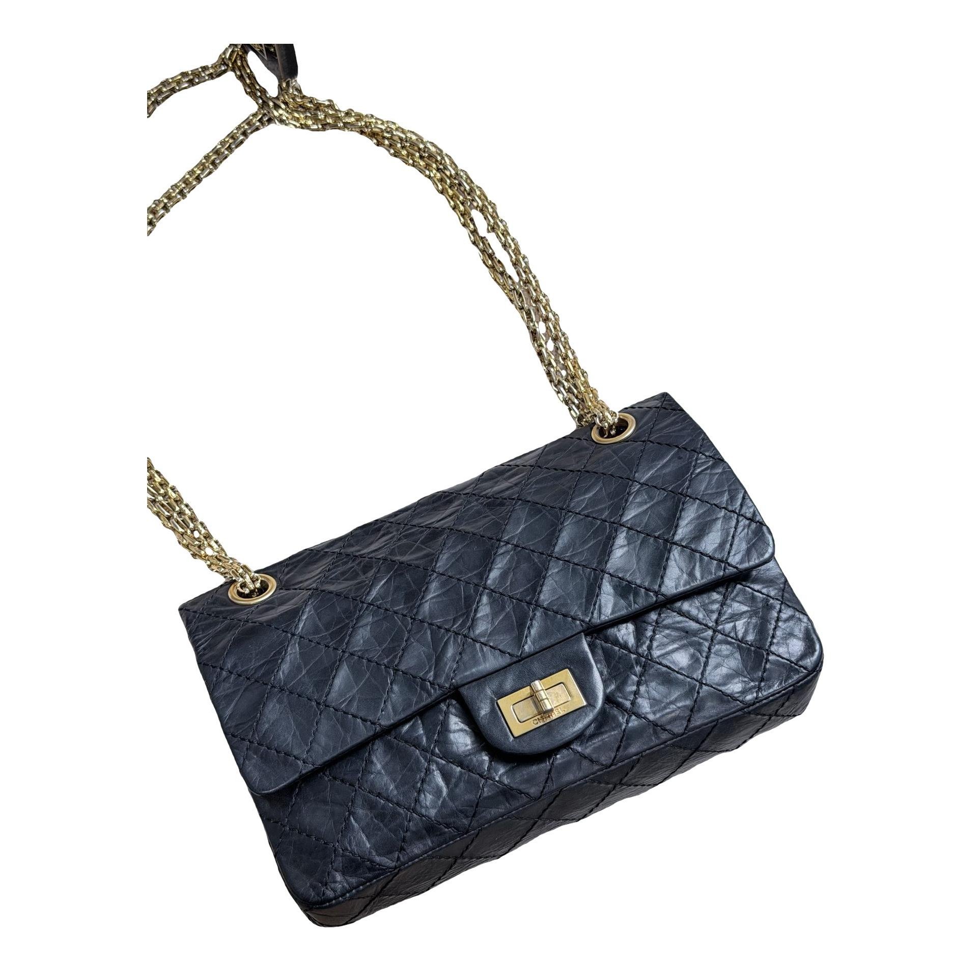 2.55 leather handbag