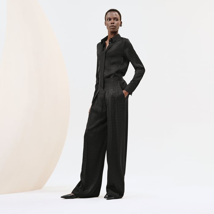 Noir "Mosaique" Pants