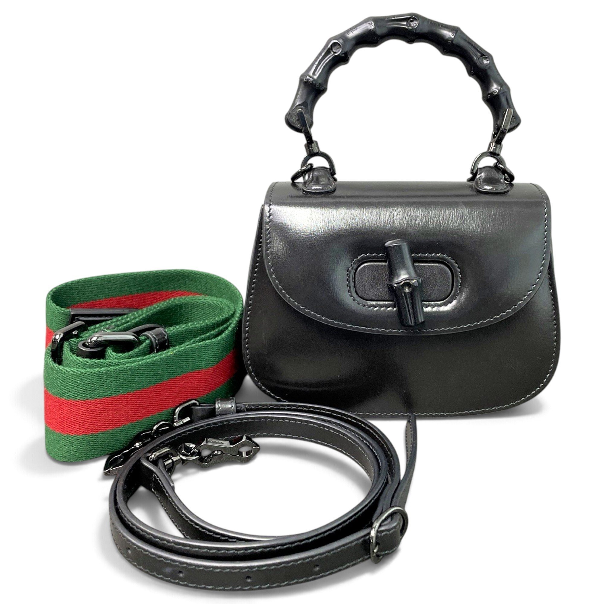 Bambou Diva leather handbag
