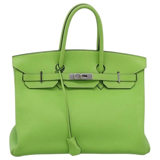 Birkin 35 leather handbag