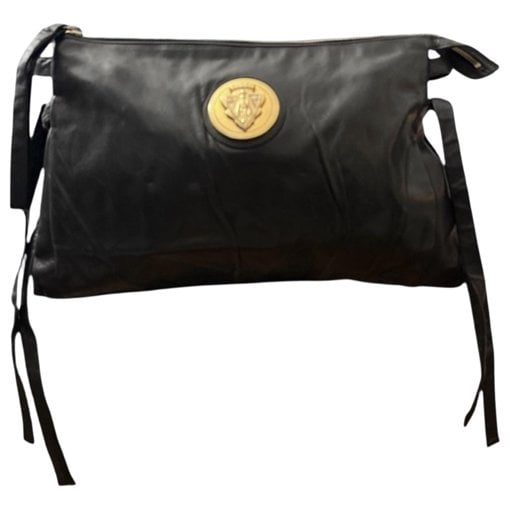 Hysteria leather clutch bag