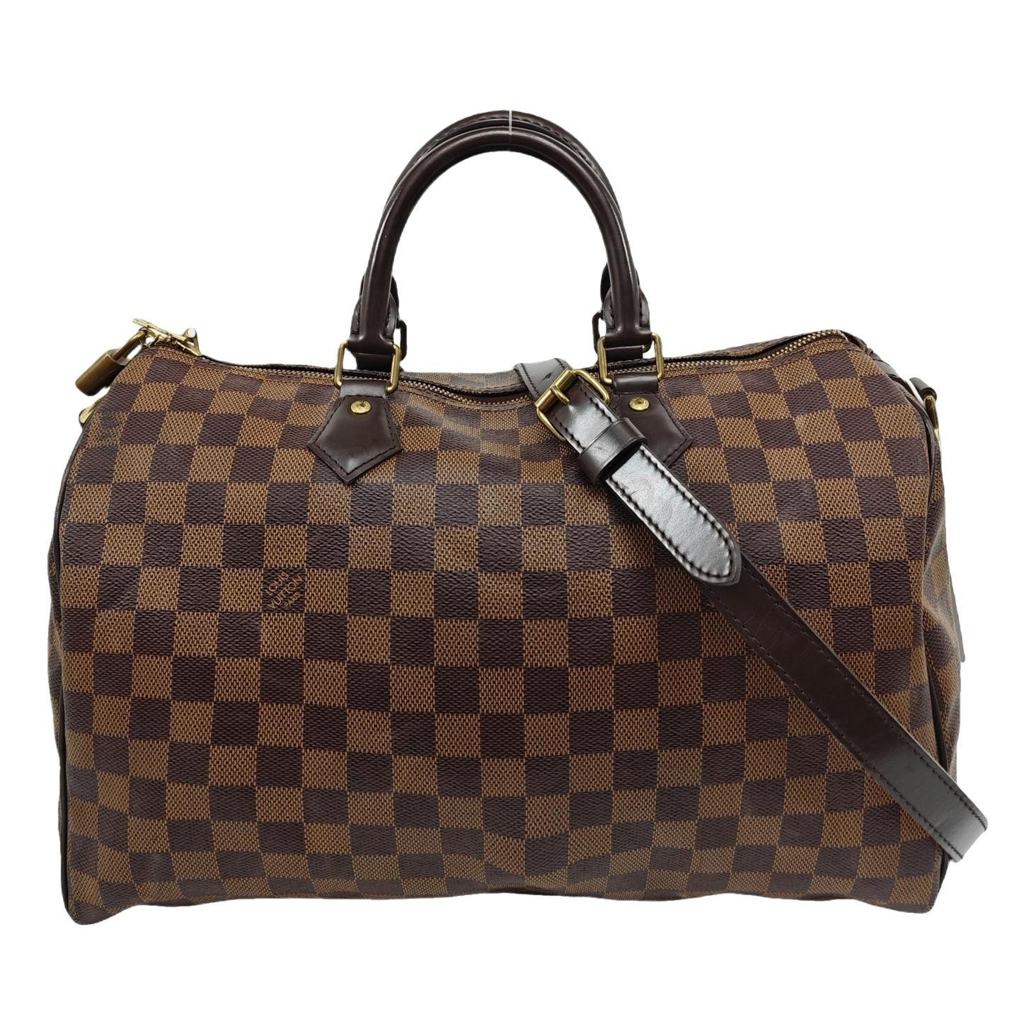 Nano Speedy / Mini HL leather handbag