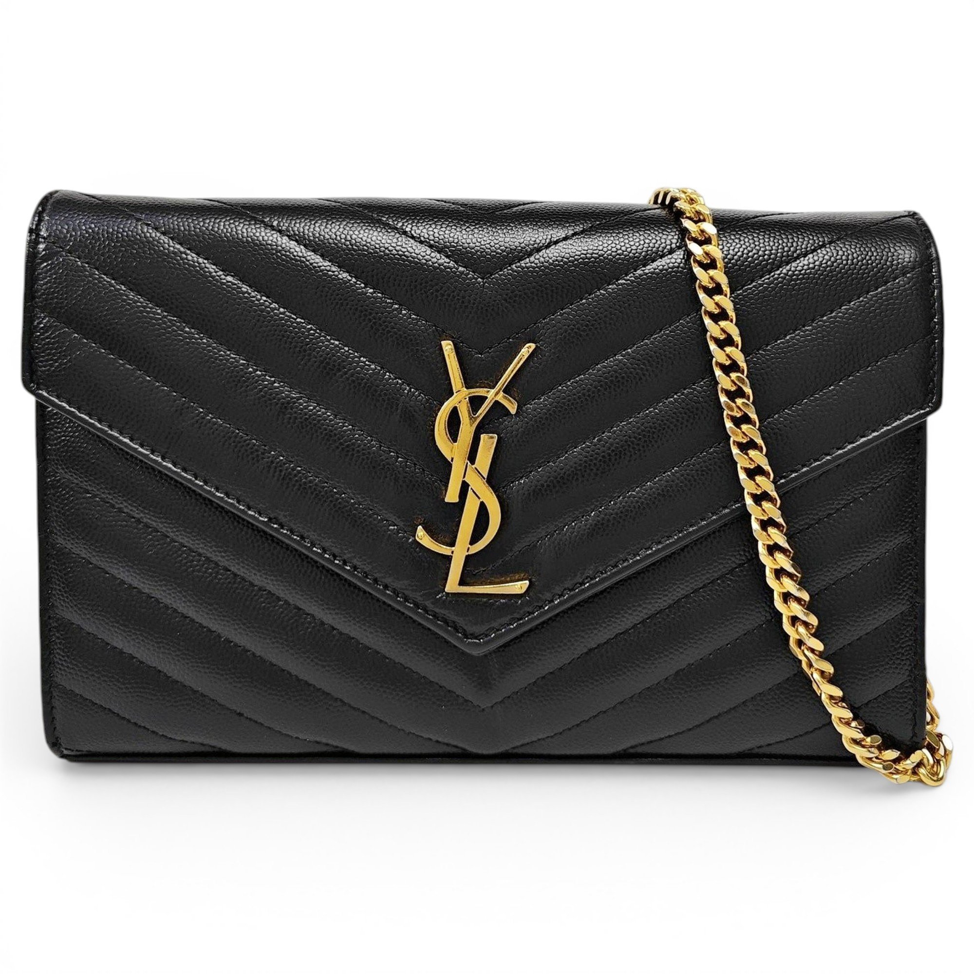 Baby monogramme leather handbag