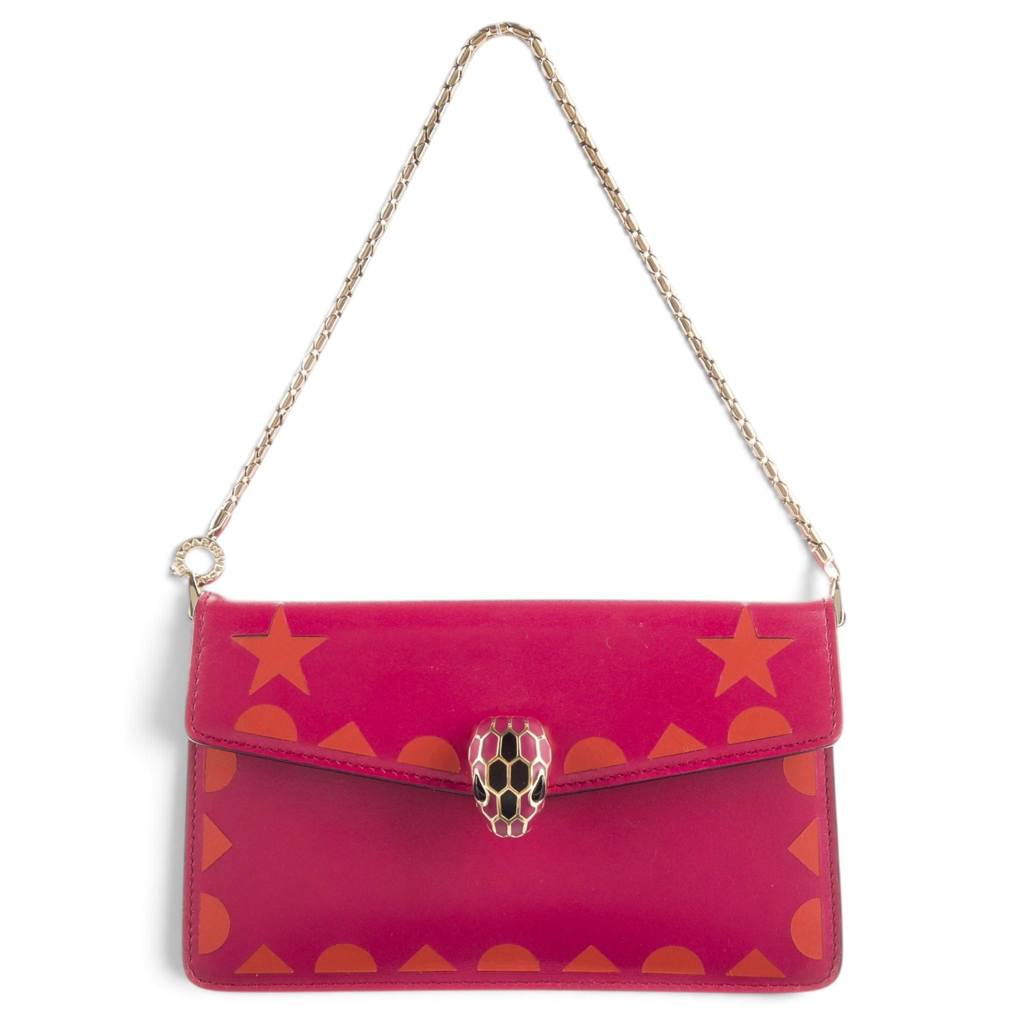 Bvlgari Serpenti leather crossbody bag